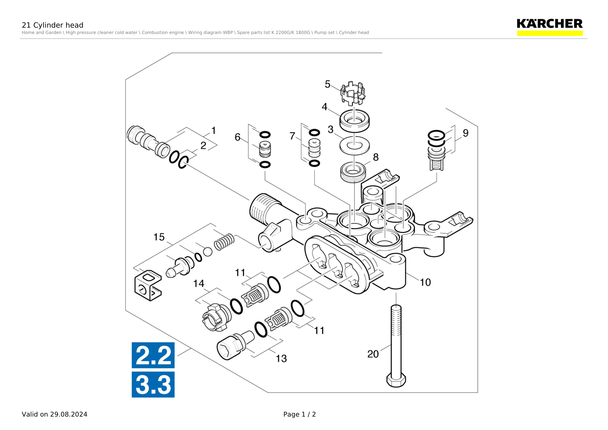 21 Cylinder head