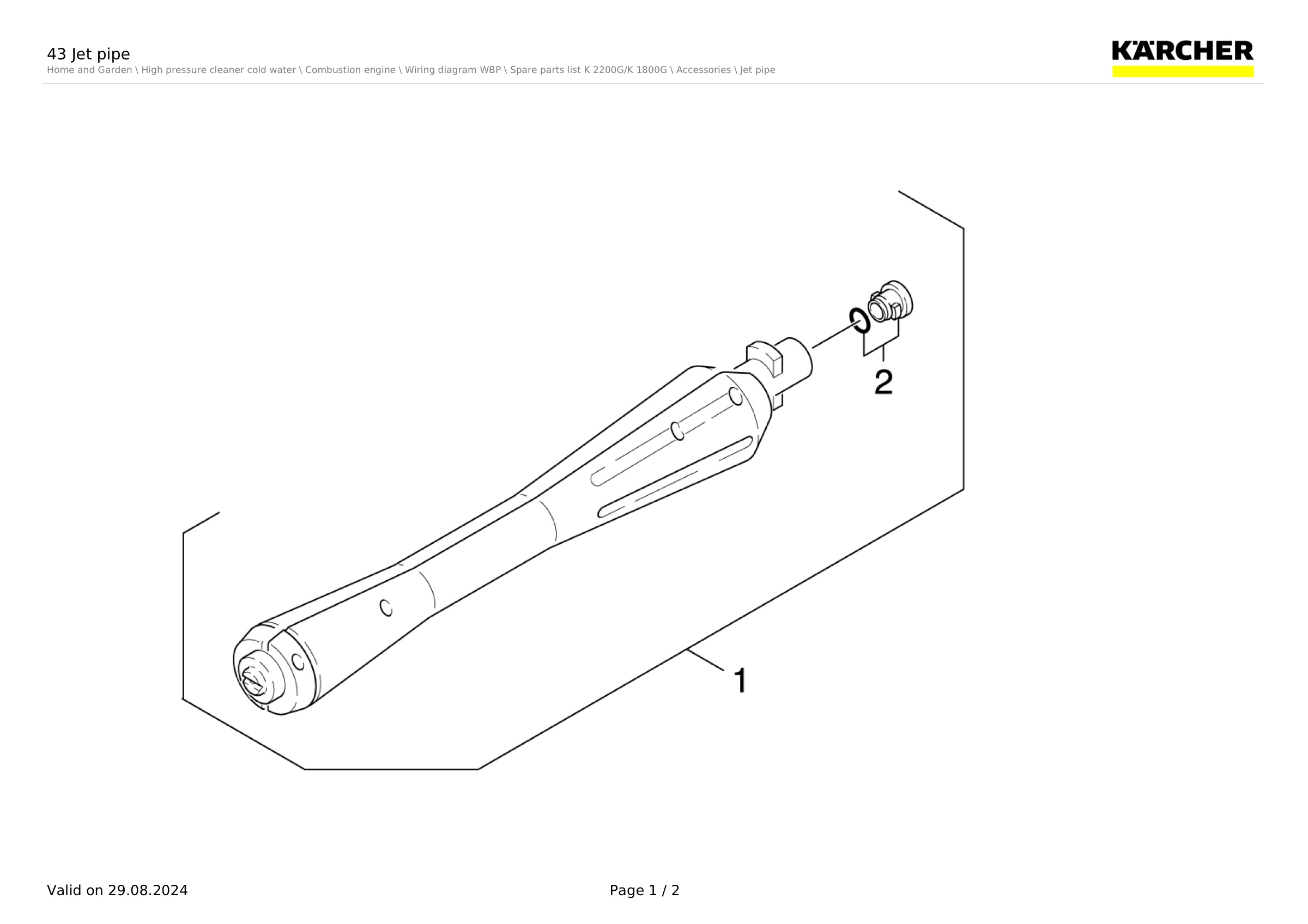 43 Jet pipe