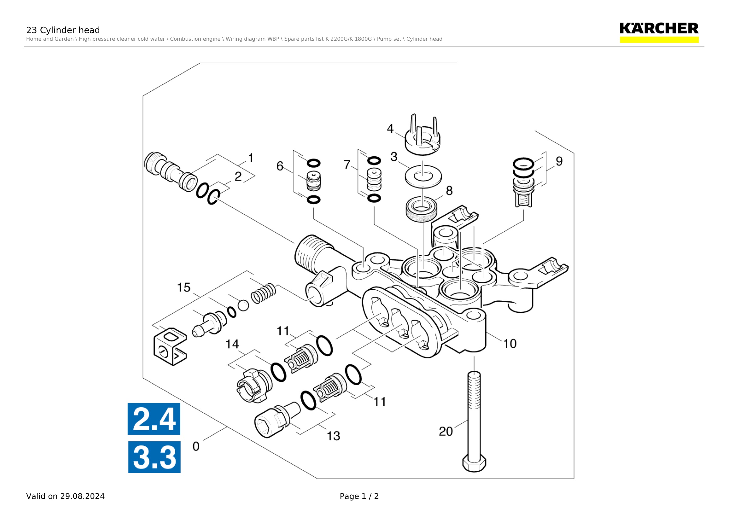 23 Cylinder head