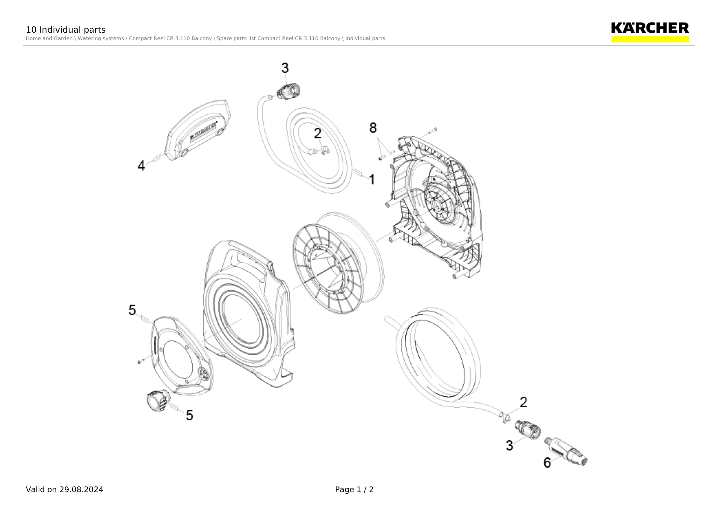 10 Individual parts