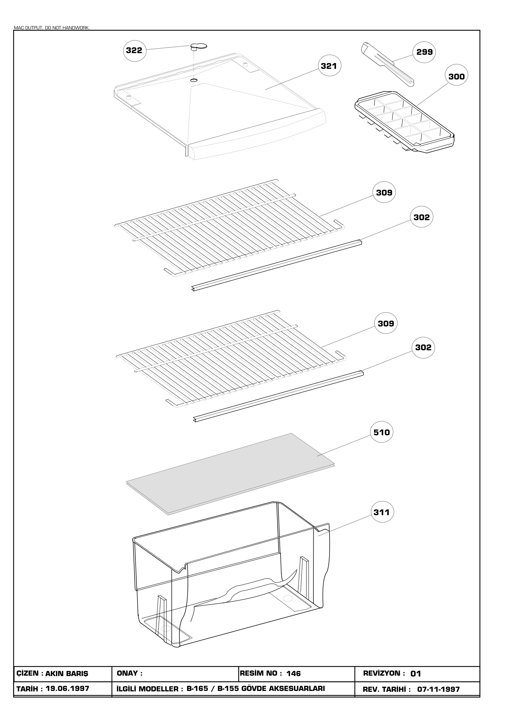 FRESHFOOD ACCESSORIES (B-165/155)