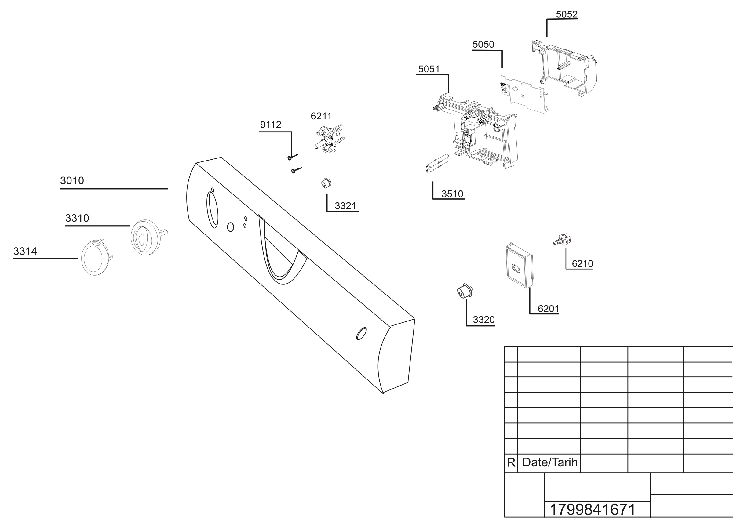 EXPLODED VIEW (PANEL GR.)