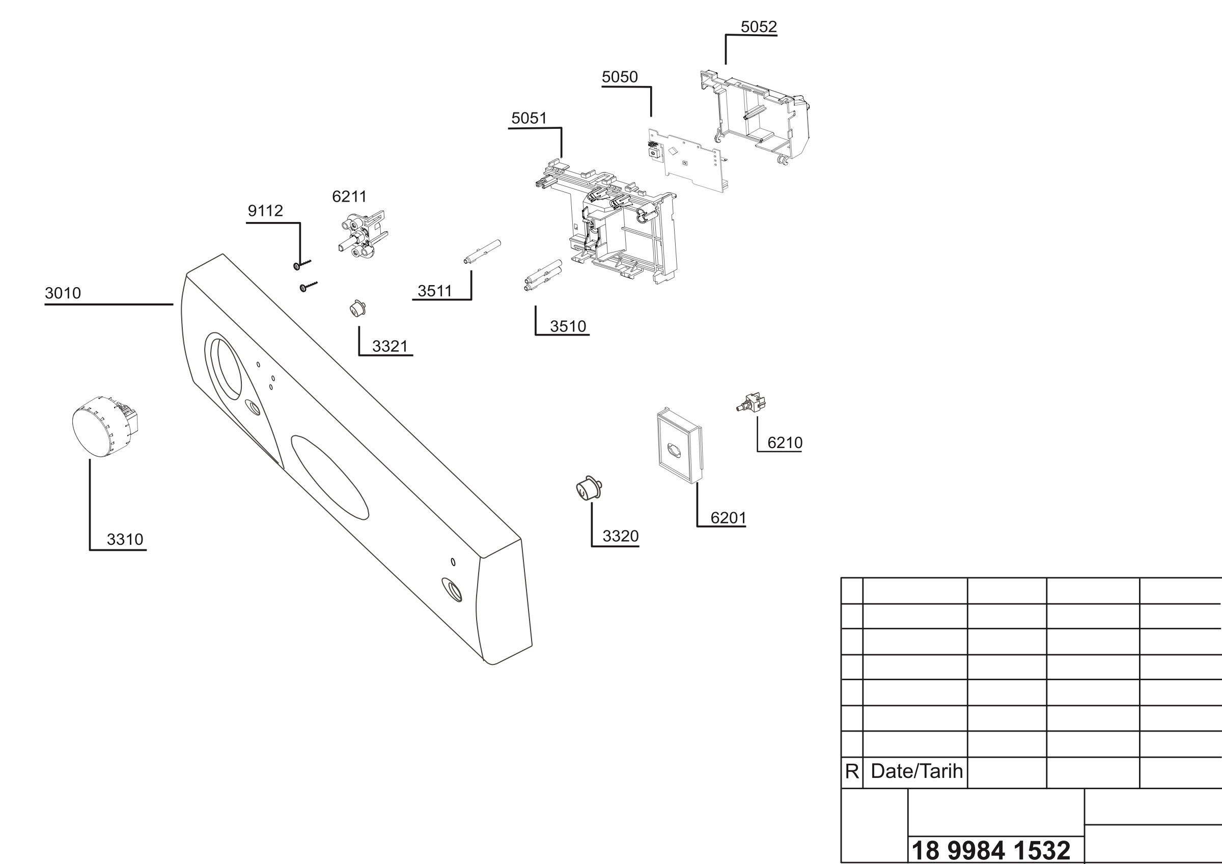 EXPLODED VIEW (PANEL GROUP)