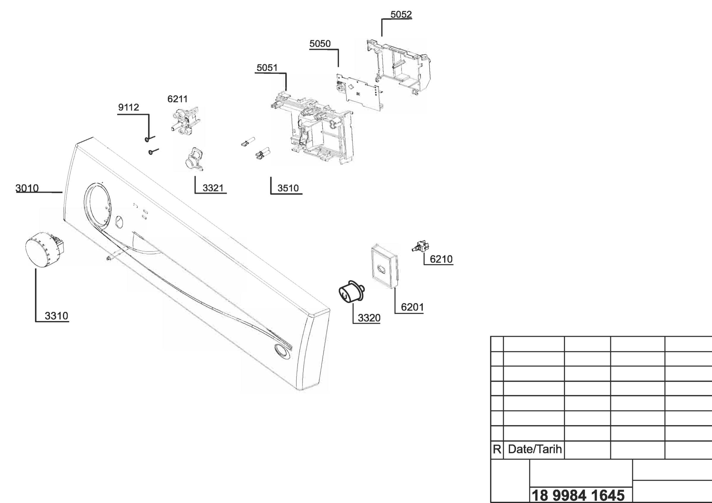 EXPLODED WIEV (PANEL GR)