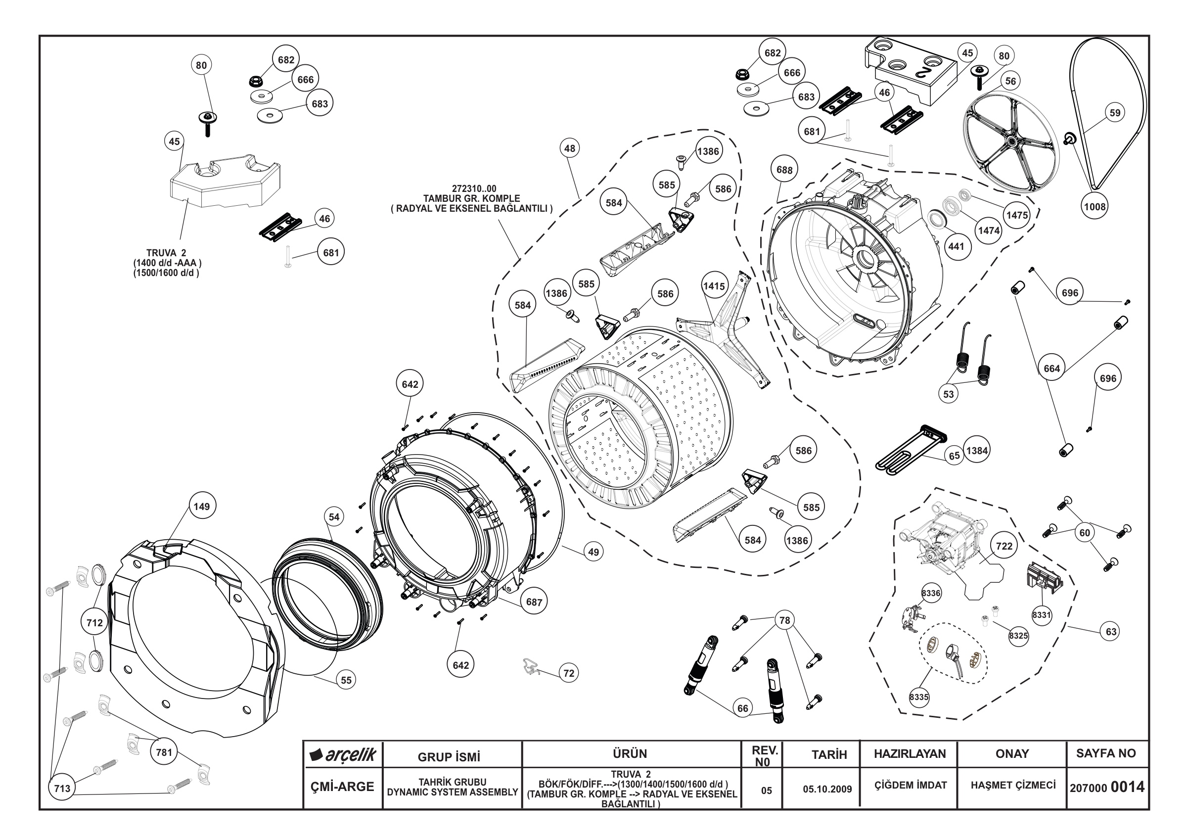 DYNAMIC SYSTEM ASSEMBLY (REV05)