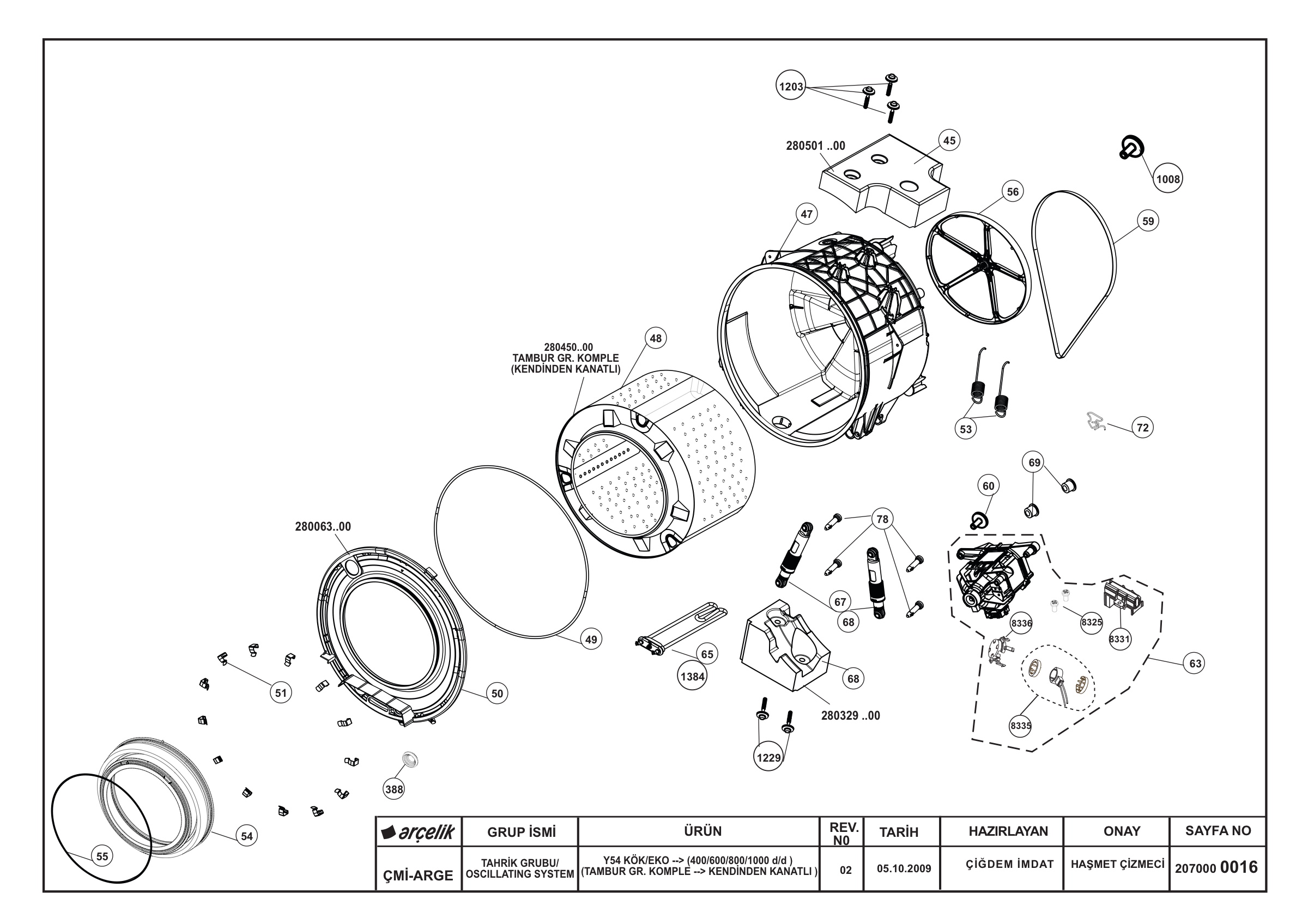 DYNAMIC SYSTEM ASSEMBLY (REV02)