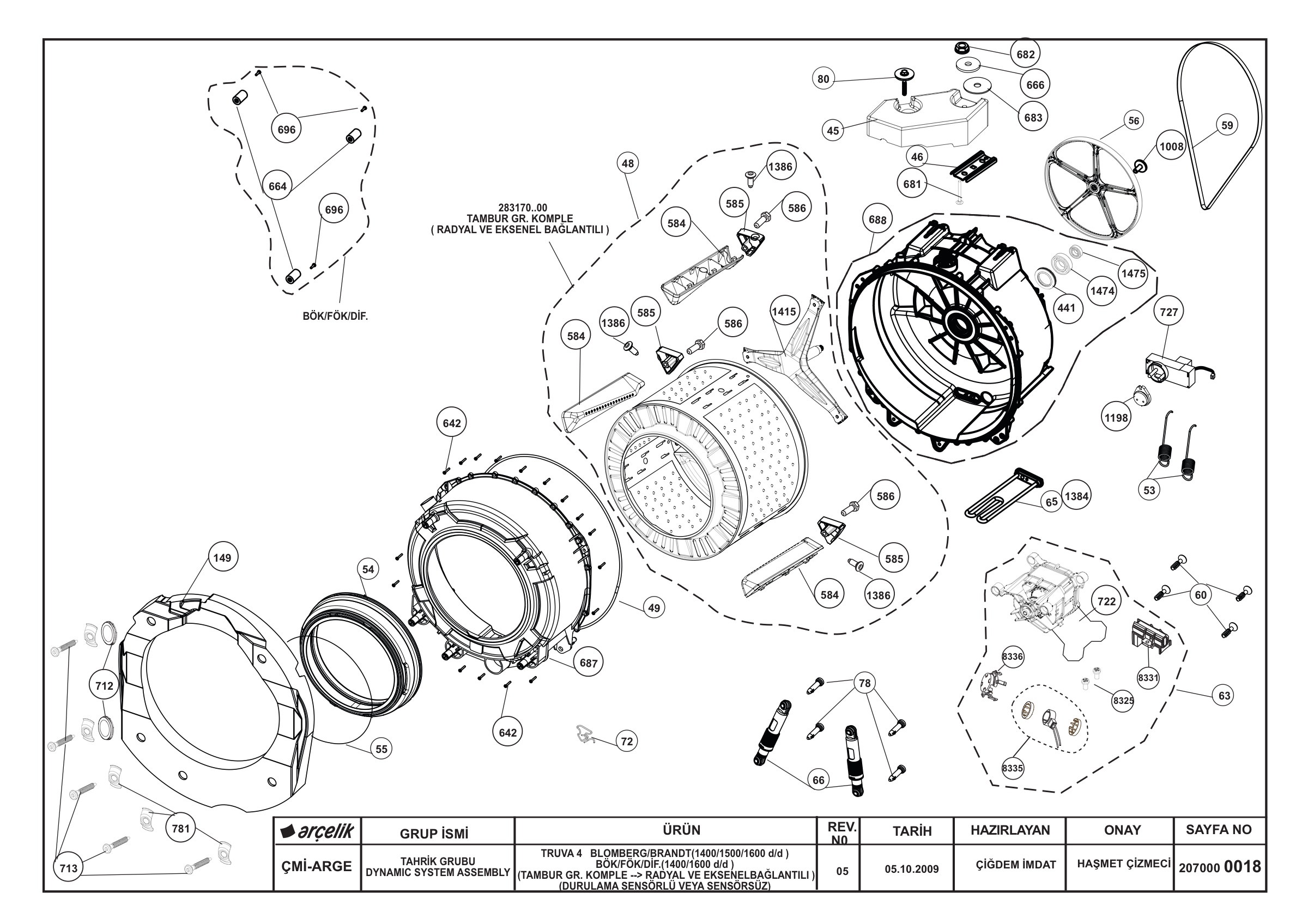 DYNAMIC SYSTEM ASSEMBLY (REV05)