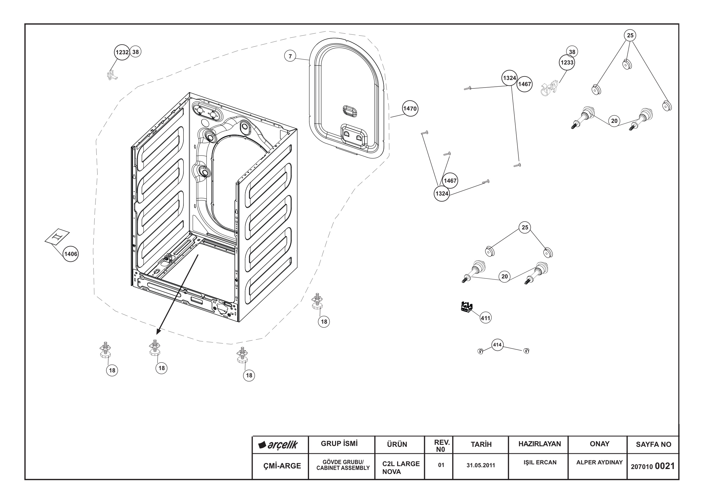 CABINET ASSEMBLY REV-01