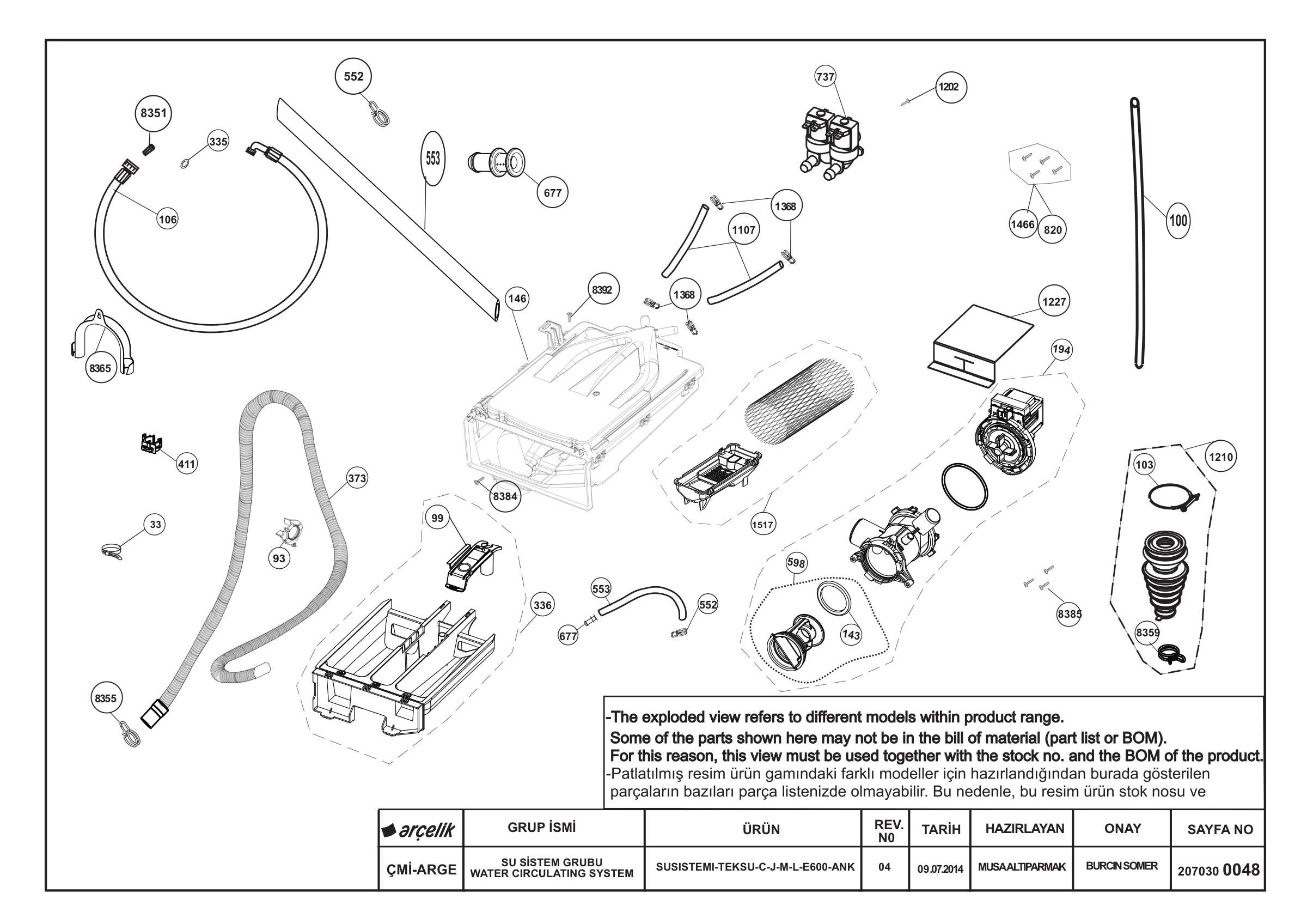 WATER CIRCULATING SYSTEM REV-04