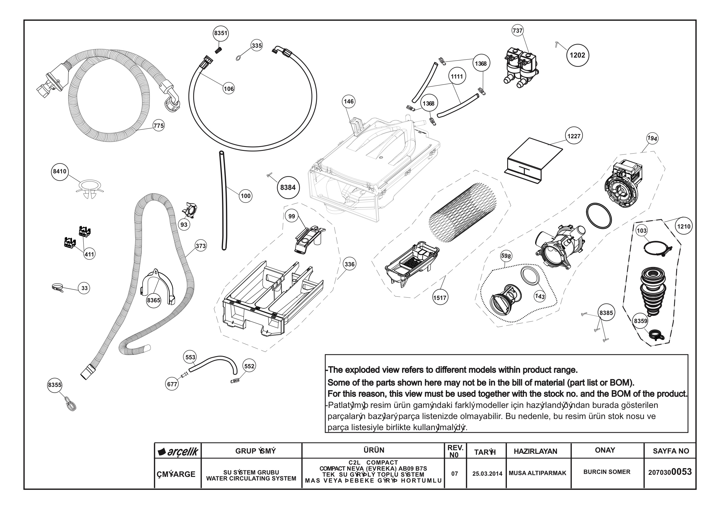 WATER CIRCULATING SYSTEM REV-07