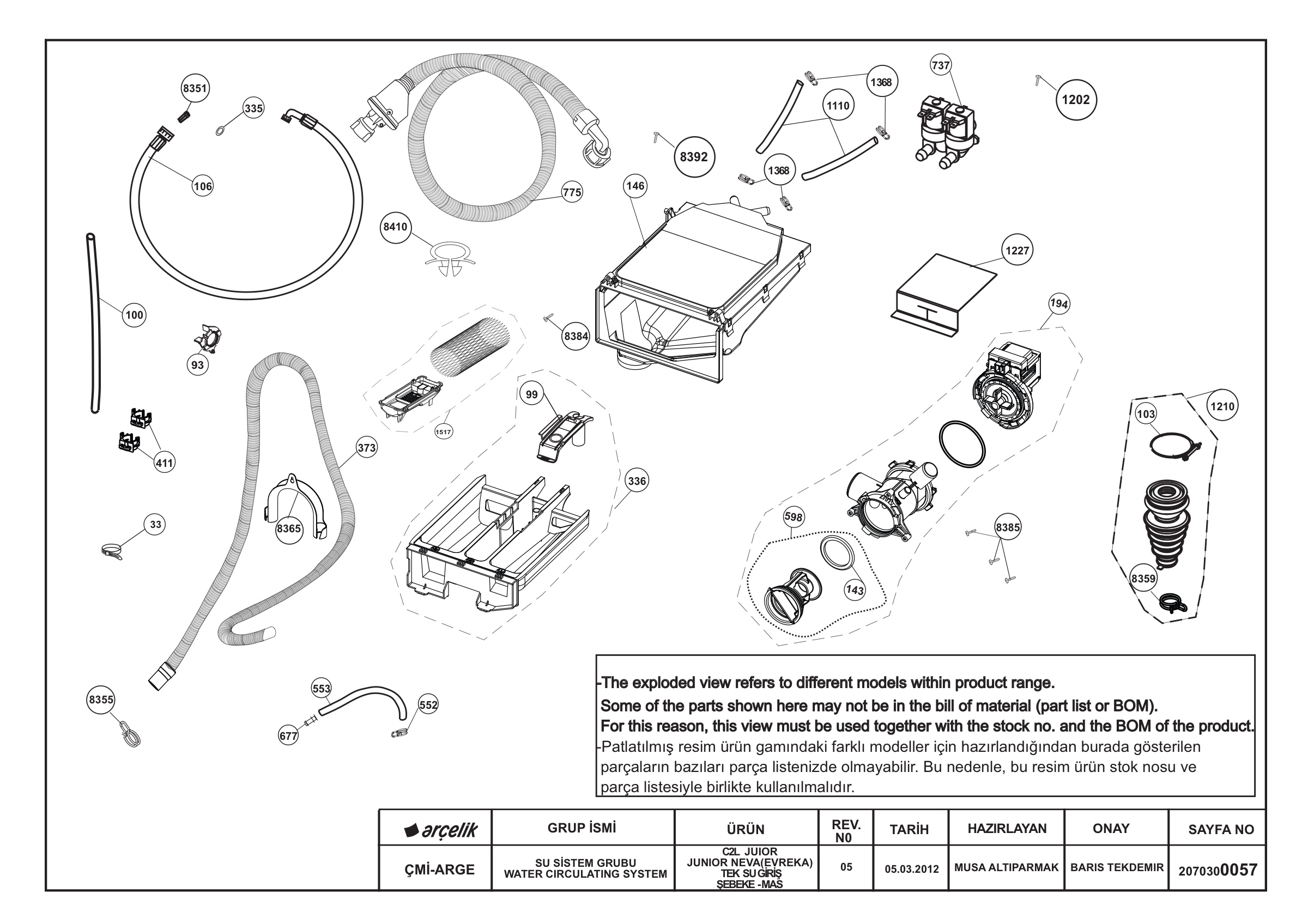 WATER CIRCULATING SYSTEM REV-04