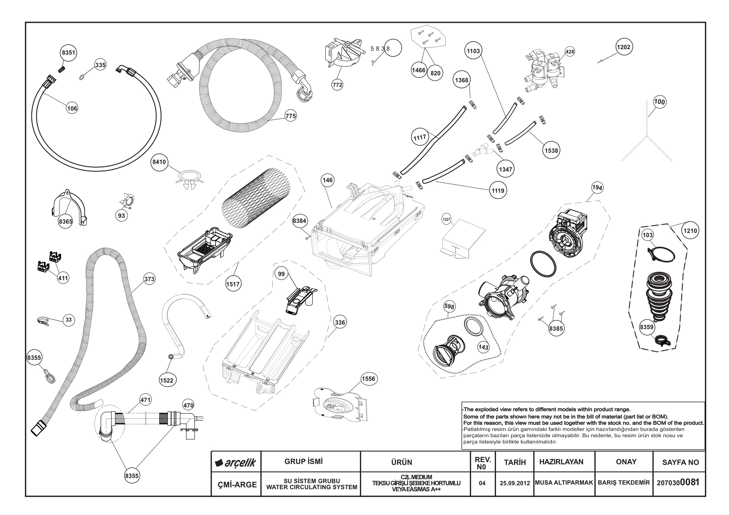 WATER CIRCULATING SYSTEM REV-03
