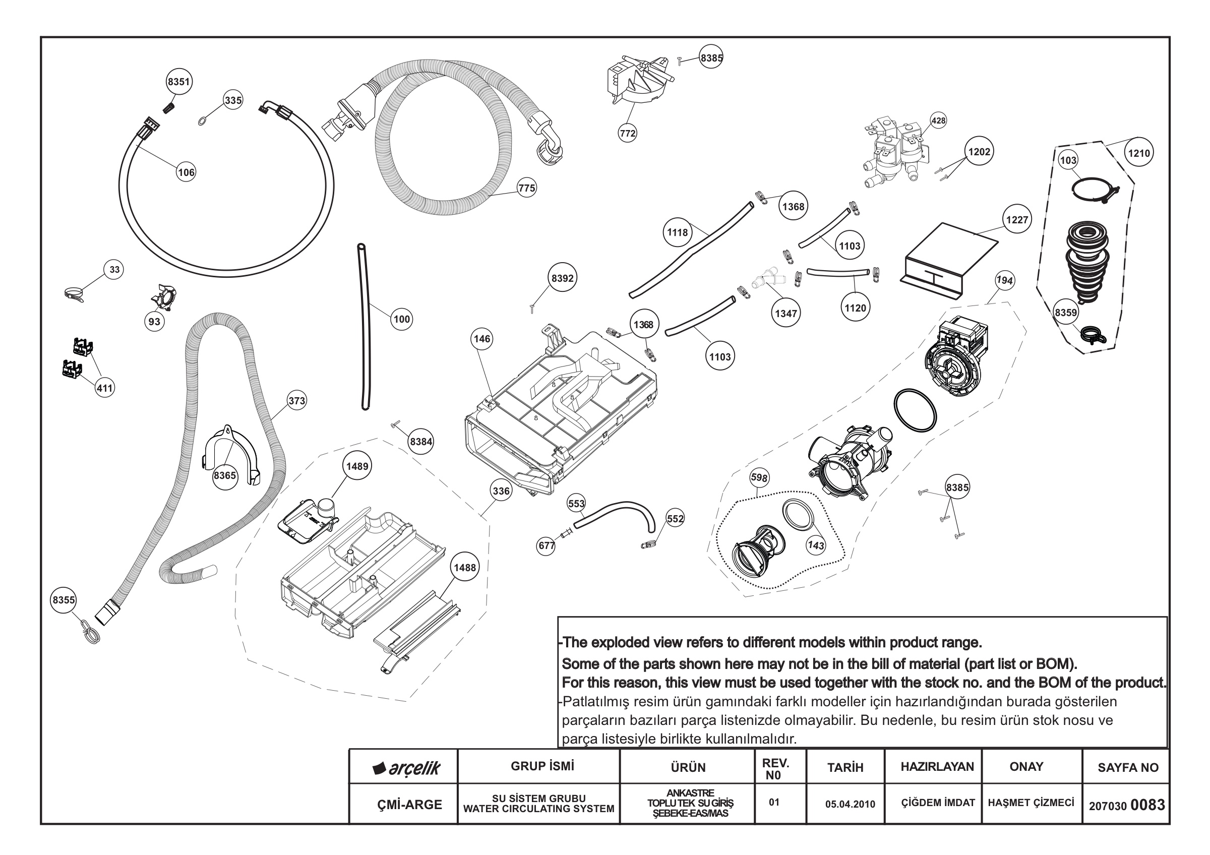 diagram、ブルゾン Lamona Washing Machine HJA8511 (7178381500) Spares