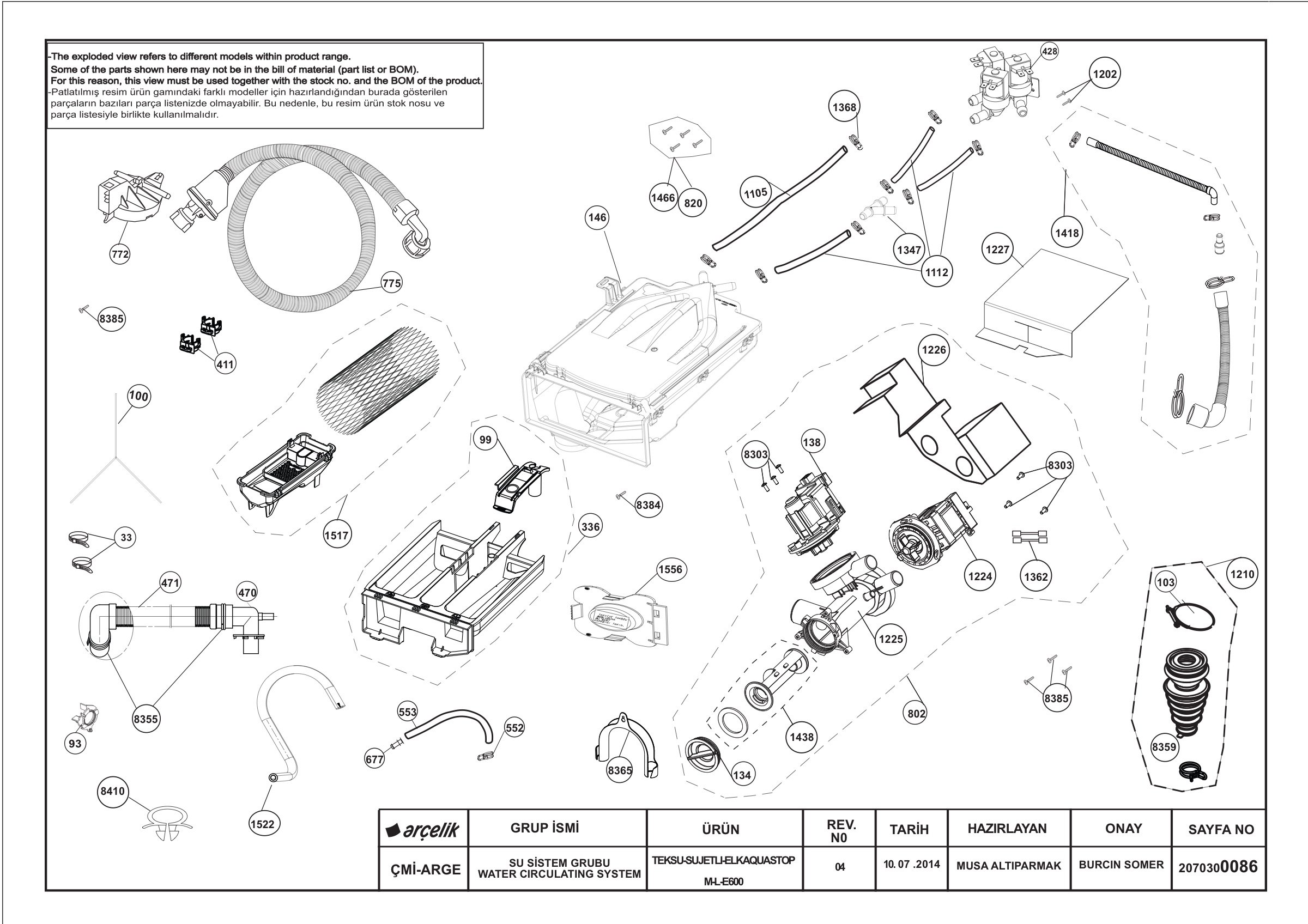 WATER CIRCULATING SYSTEM REV 03