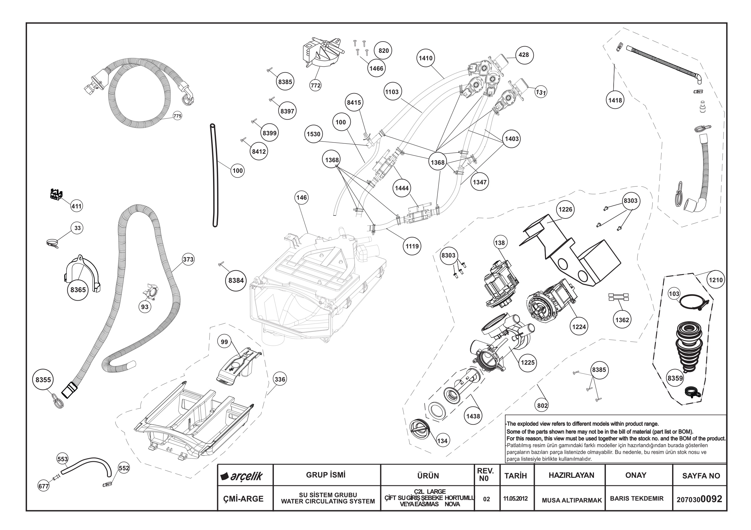 WATER CIRCULATING SYSTEM REV 02