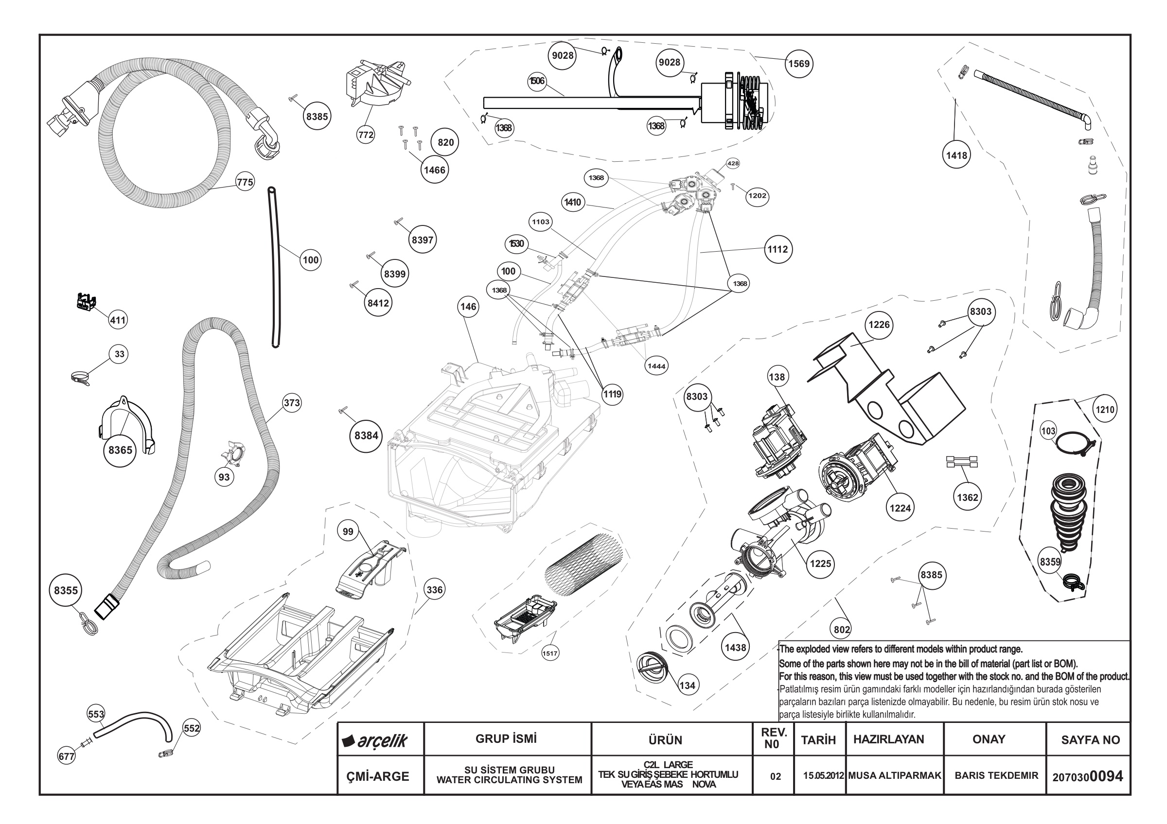 WATER CIRCULATING SYSTEM REV 02