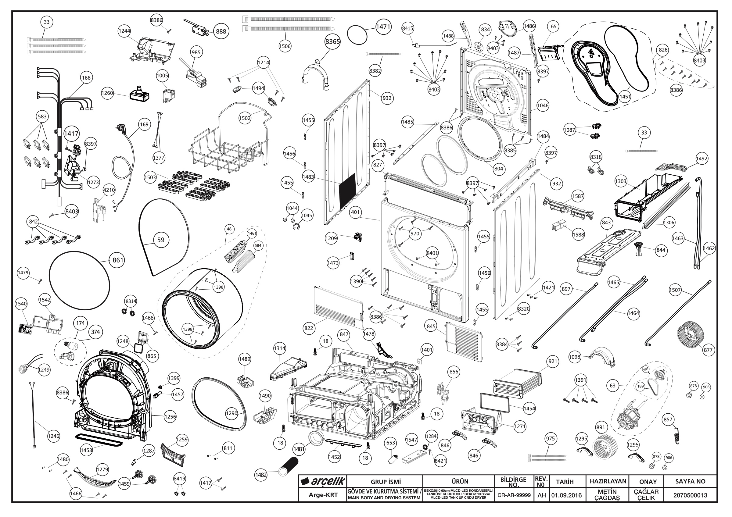Ares PL_BEKO 2010_ MLCD CNDU 60 cm Main Body