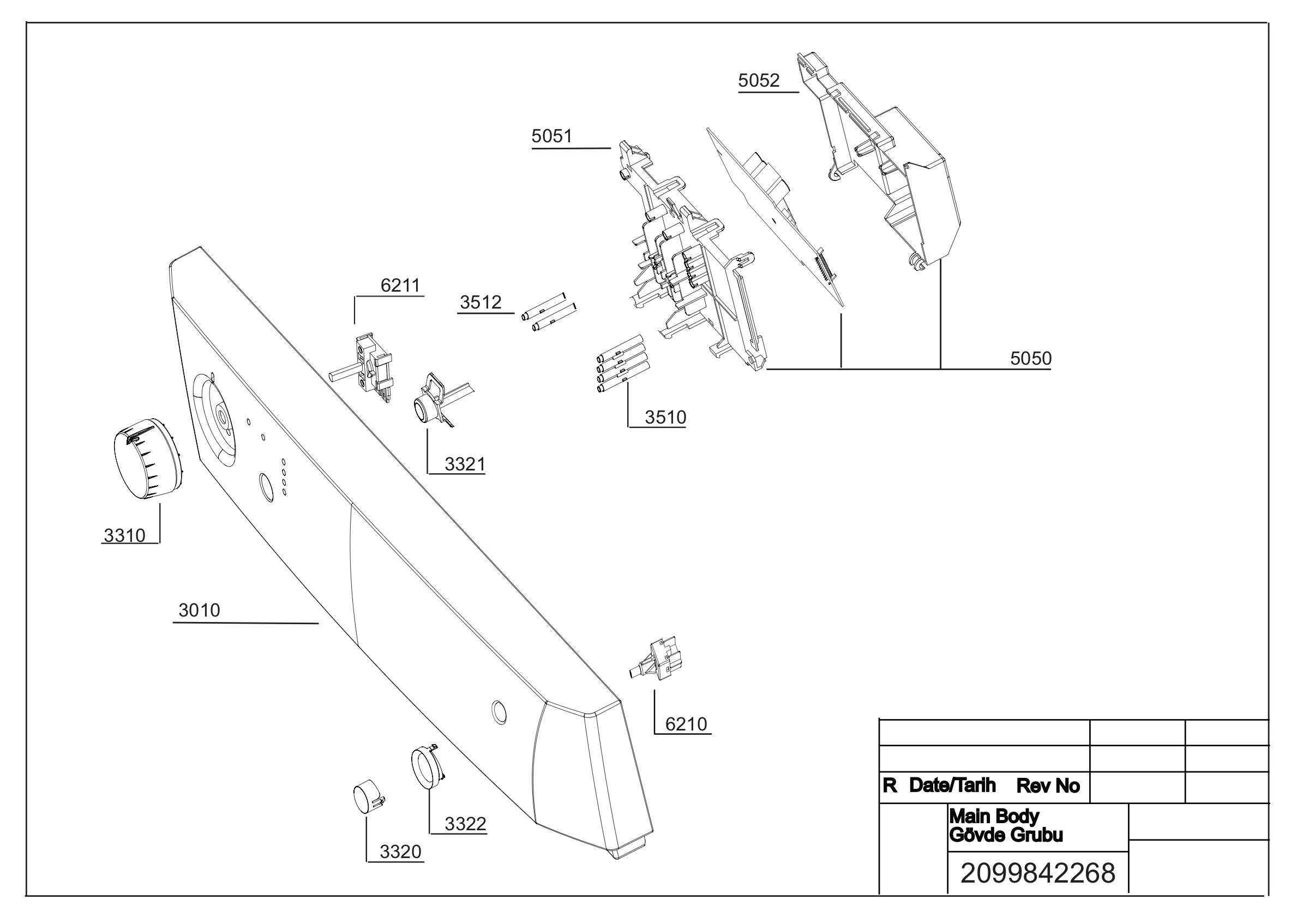 EXPLODED VIEW (PANEL GROUP)