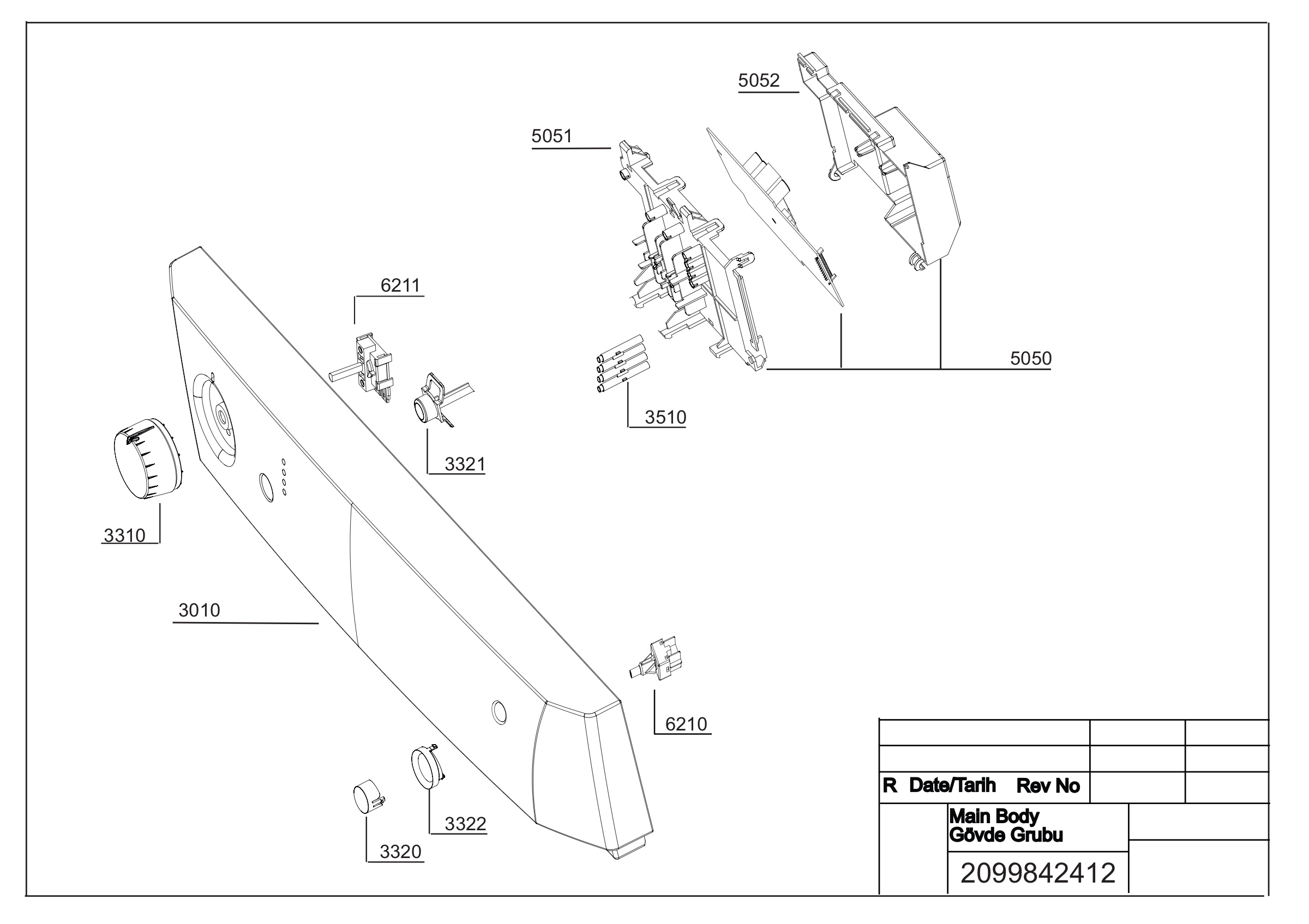 EXPLODED VIEW (PANEL GROUP)
