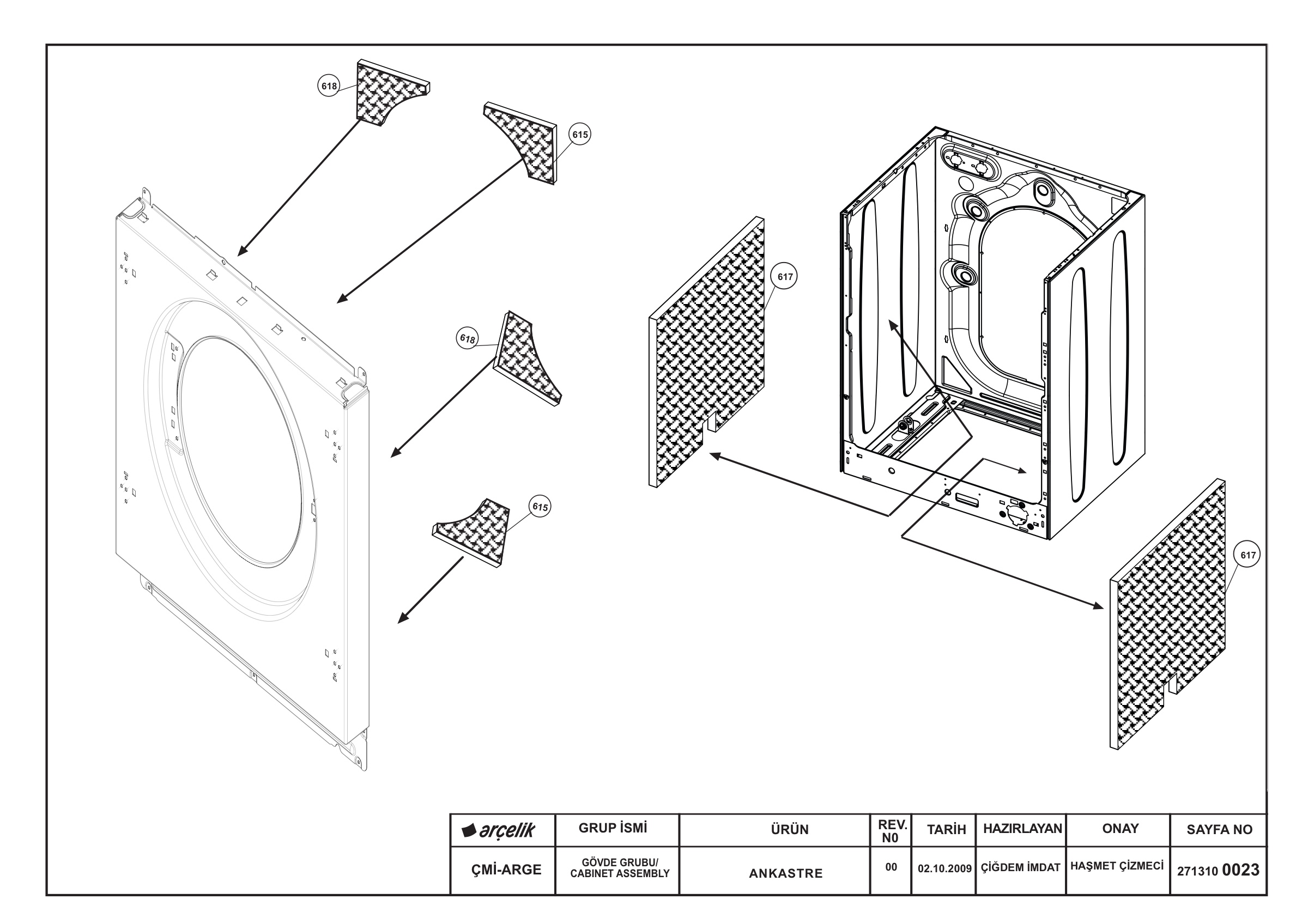 Lamona Washing Machine HJA8511 (7178381500) Spares