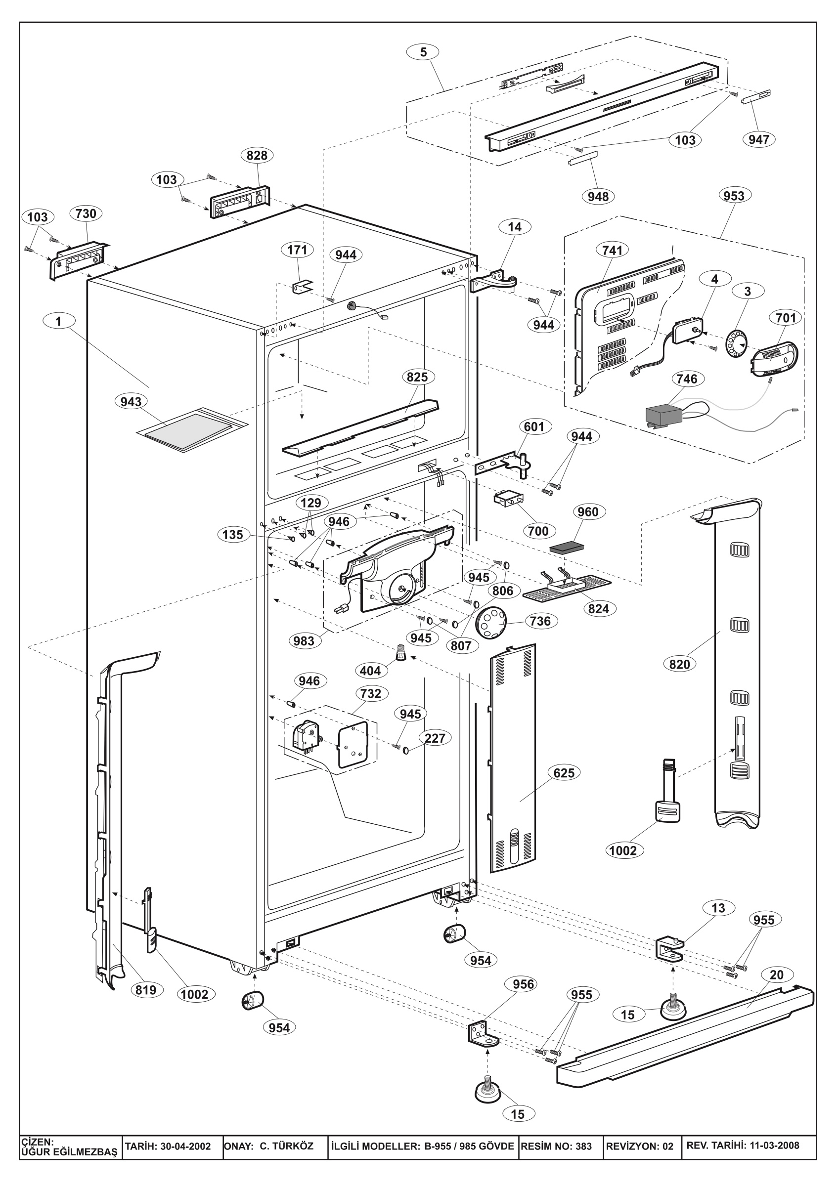 CABINET(B-955)