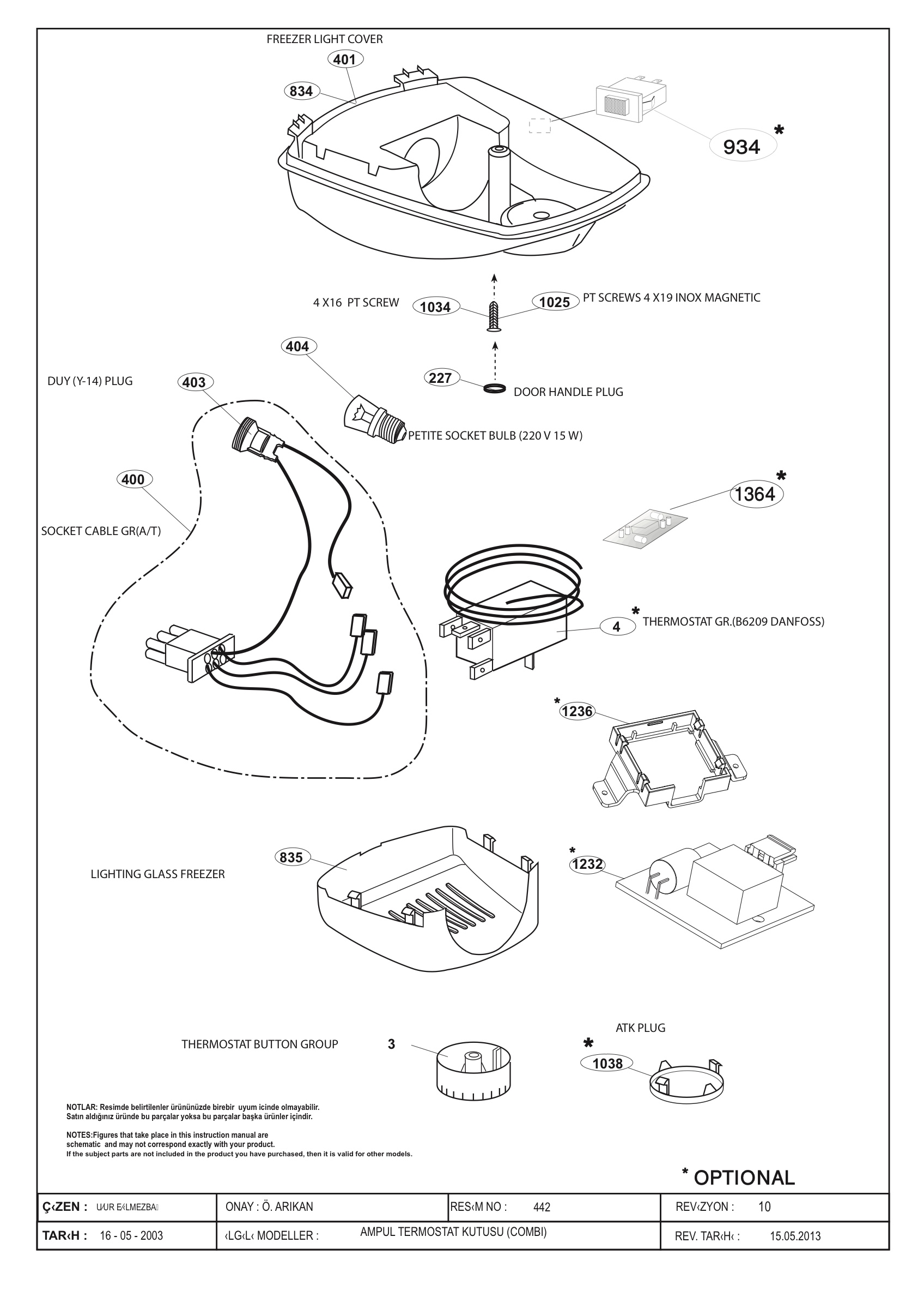 LAMP - THERMOSTAT HOUSING ASSY. (B-735/740/745/760/761/762/770,https://pub-ca728c82b01b4455aa73b951df5a365b.r2.dev/beko/B753,B763)