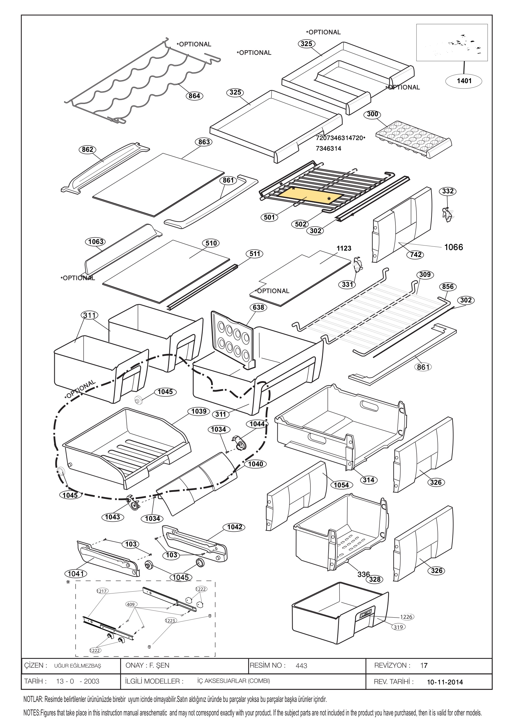 CABINET ACCESSORIES (B-735,https://pub-ca728c82b01b4455aa73b951df5a365b.r2.dev/beko/B-740,B-745,B-760,B-770)