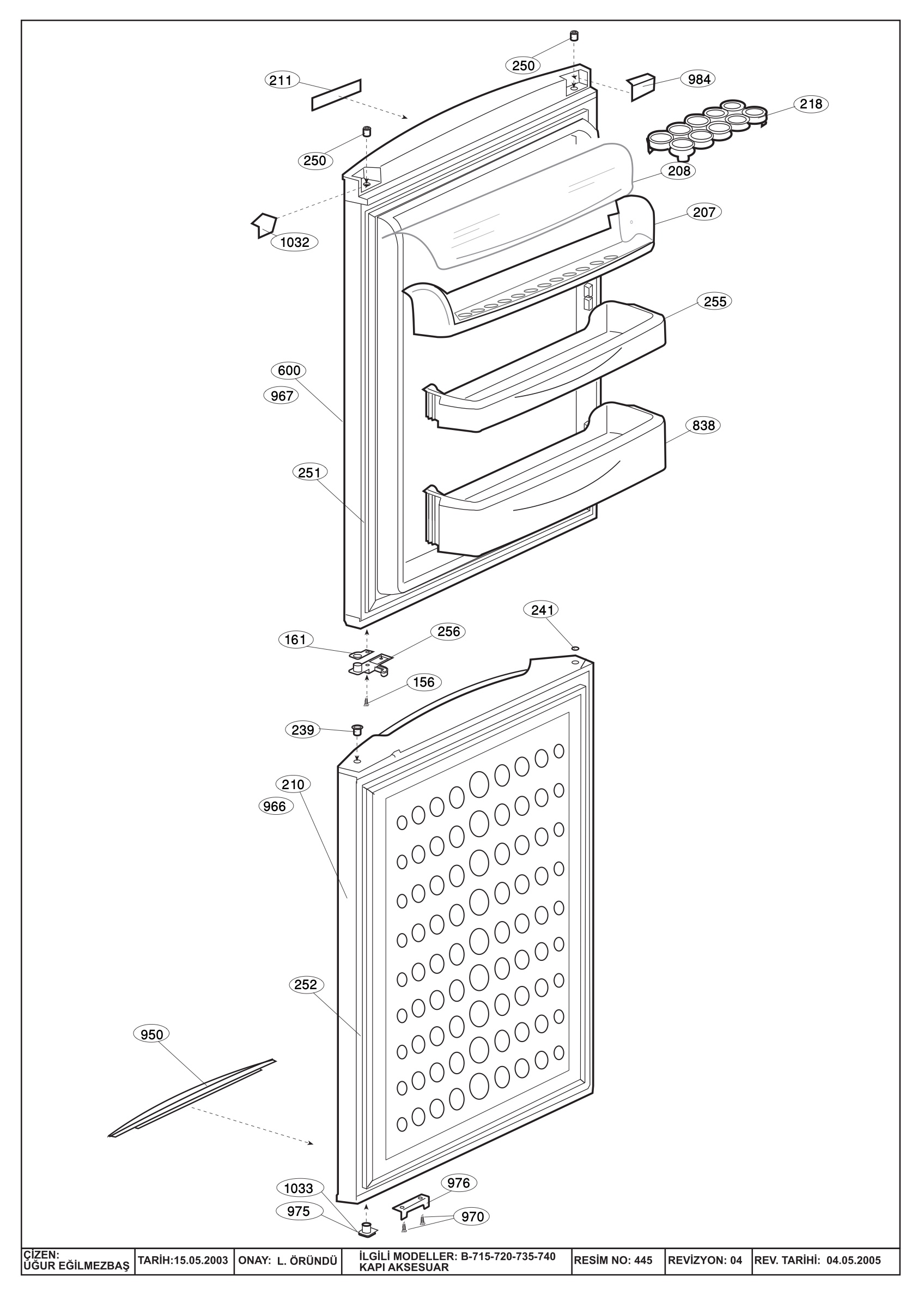 DOOR AND DOOR ACCESSORIES (B-735,https://pub-ca728c82b01b4455aa73b951df5a365b.r2.dev/beko/B-740)