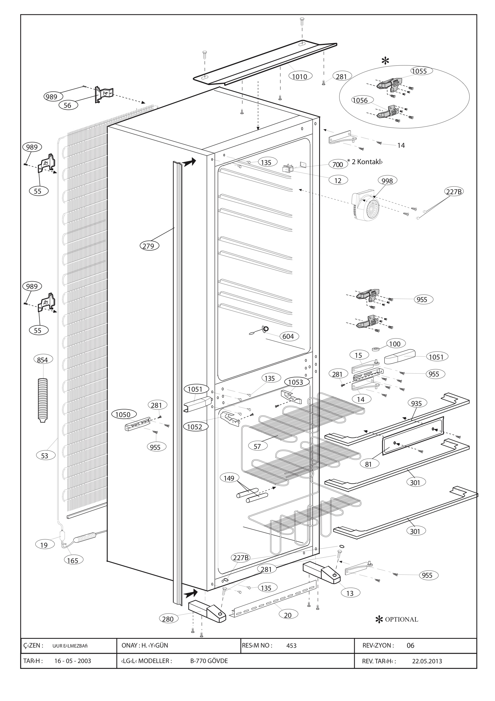 CABINET B770_B772