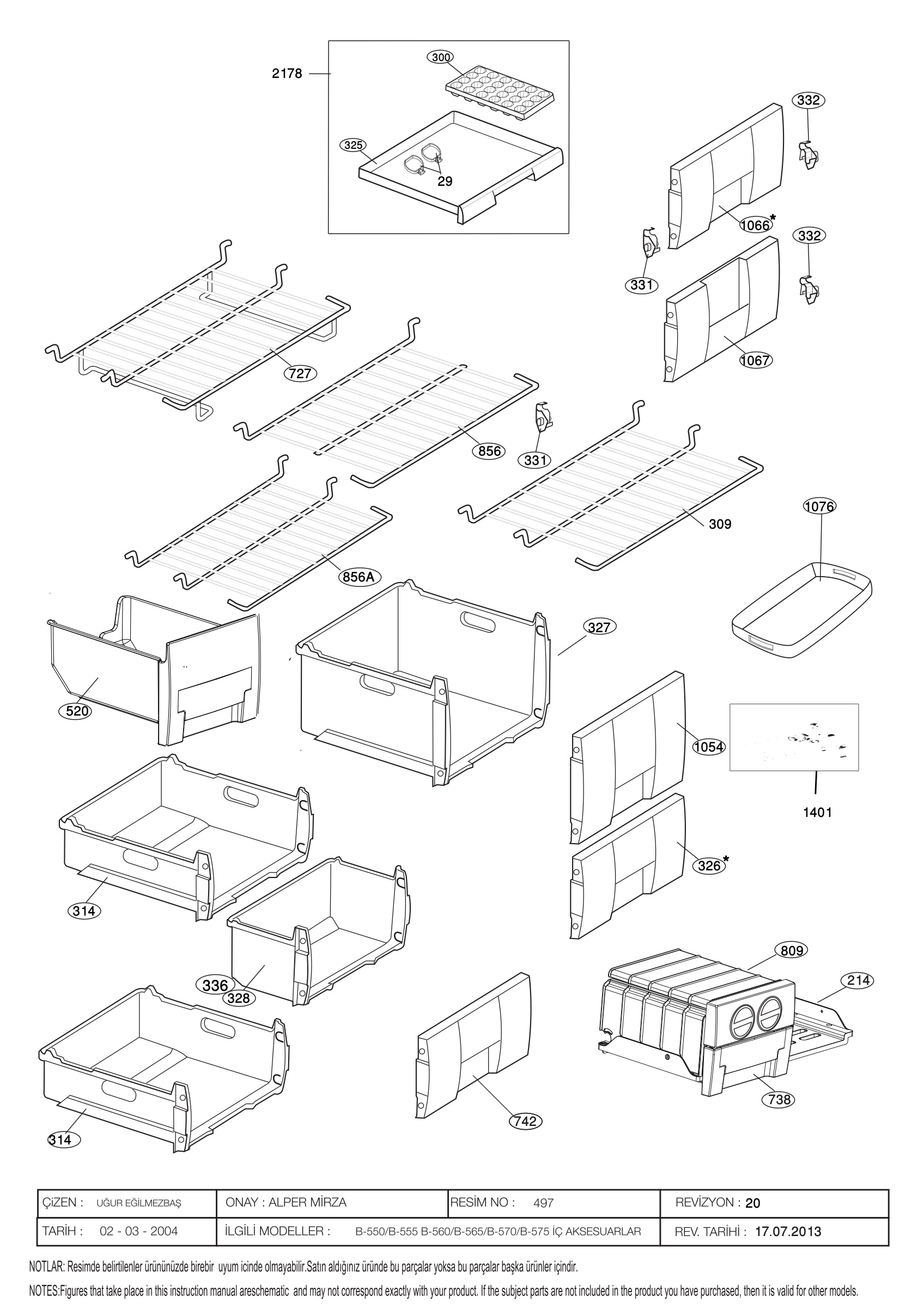 fuwaroページ Beko Fridge & Freezer TZDA523W (7201946314) Spares