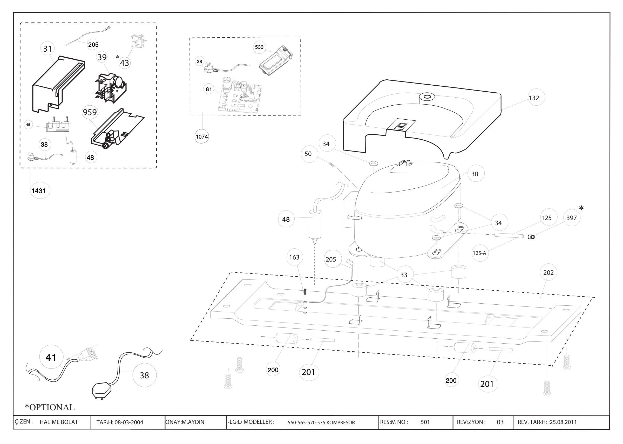 ソンファ　ホットラ Lamona Fridge & Freezer HJA6855 (7244646418) Spares