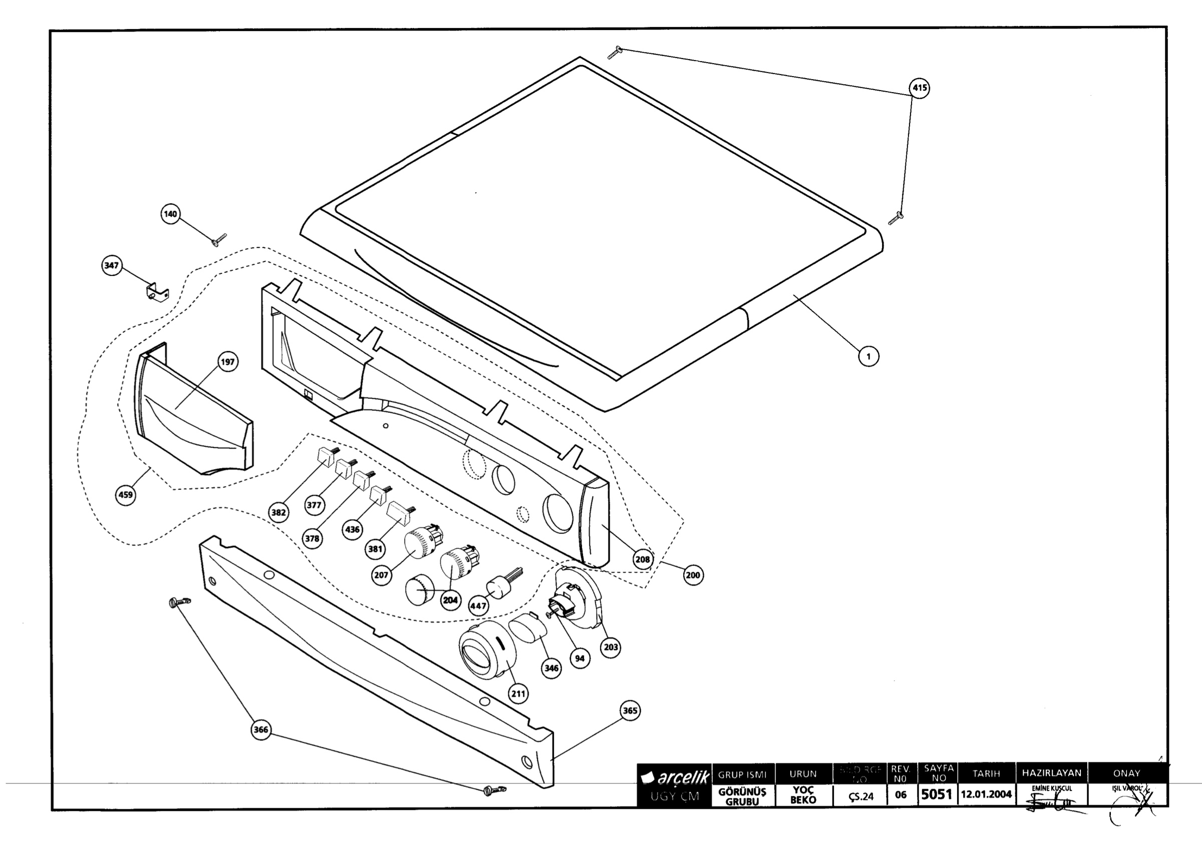 PANEL ASSEMBLY