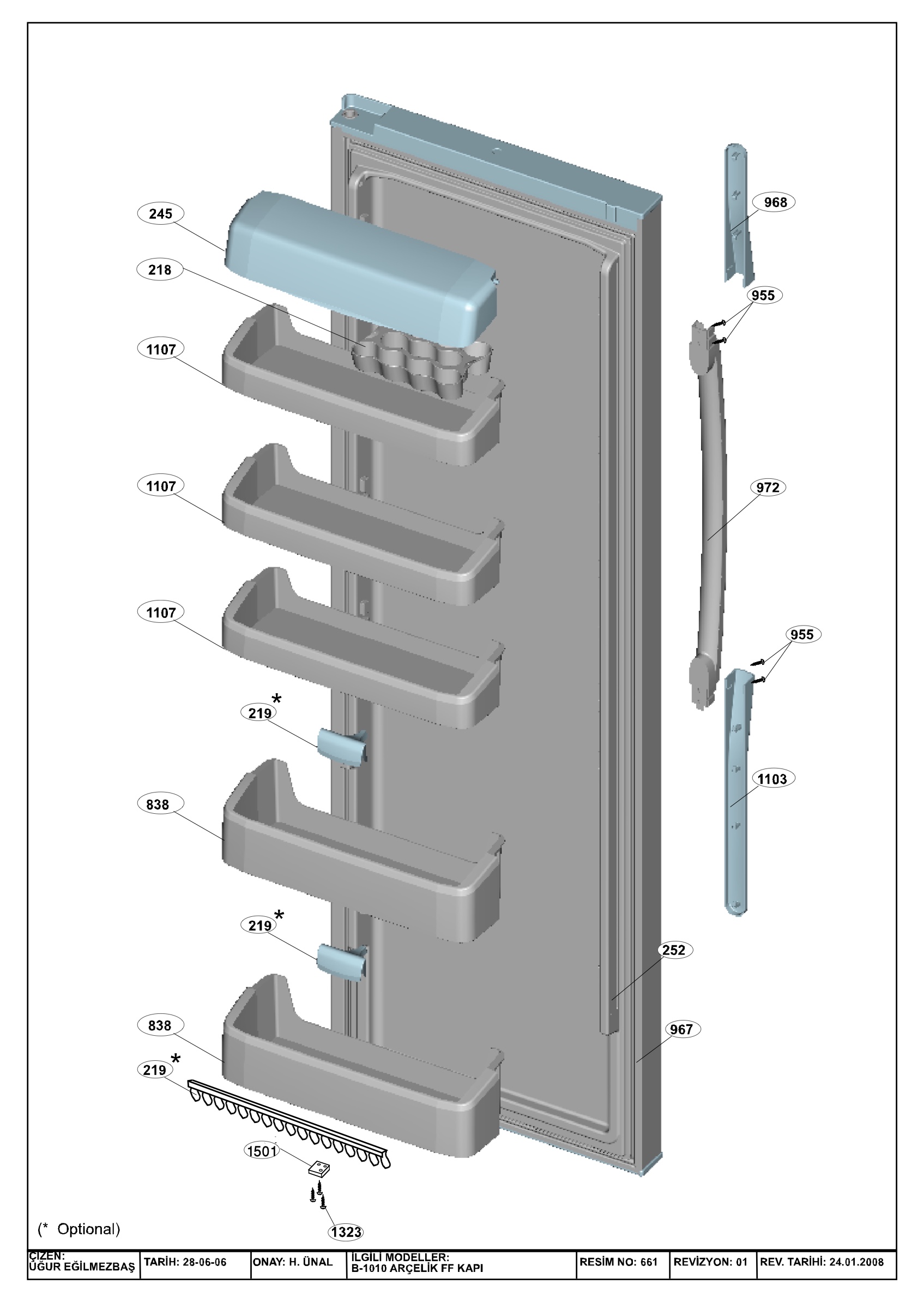 DOOR ARC.FF.SBS