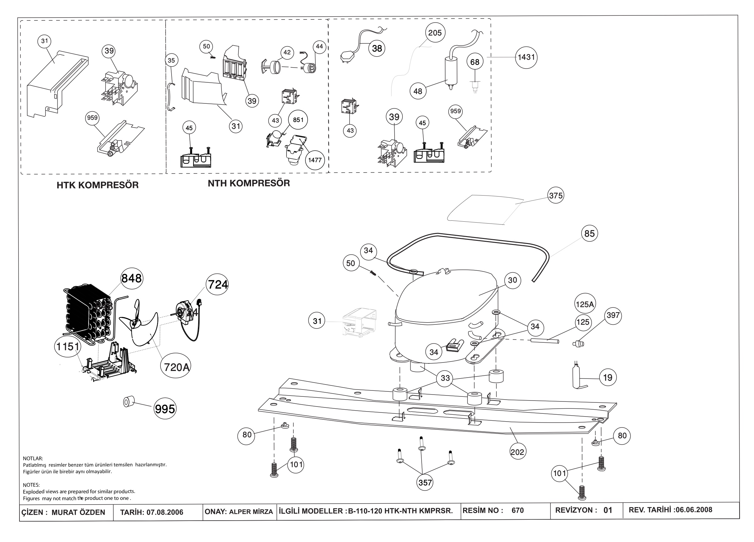 Lamona Fridge & Freezer HJA6740 (7226346419) Spares