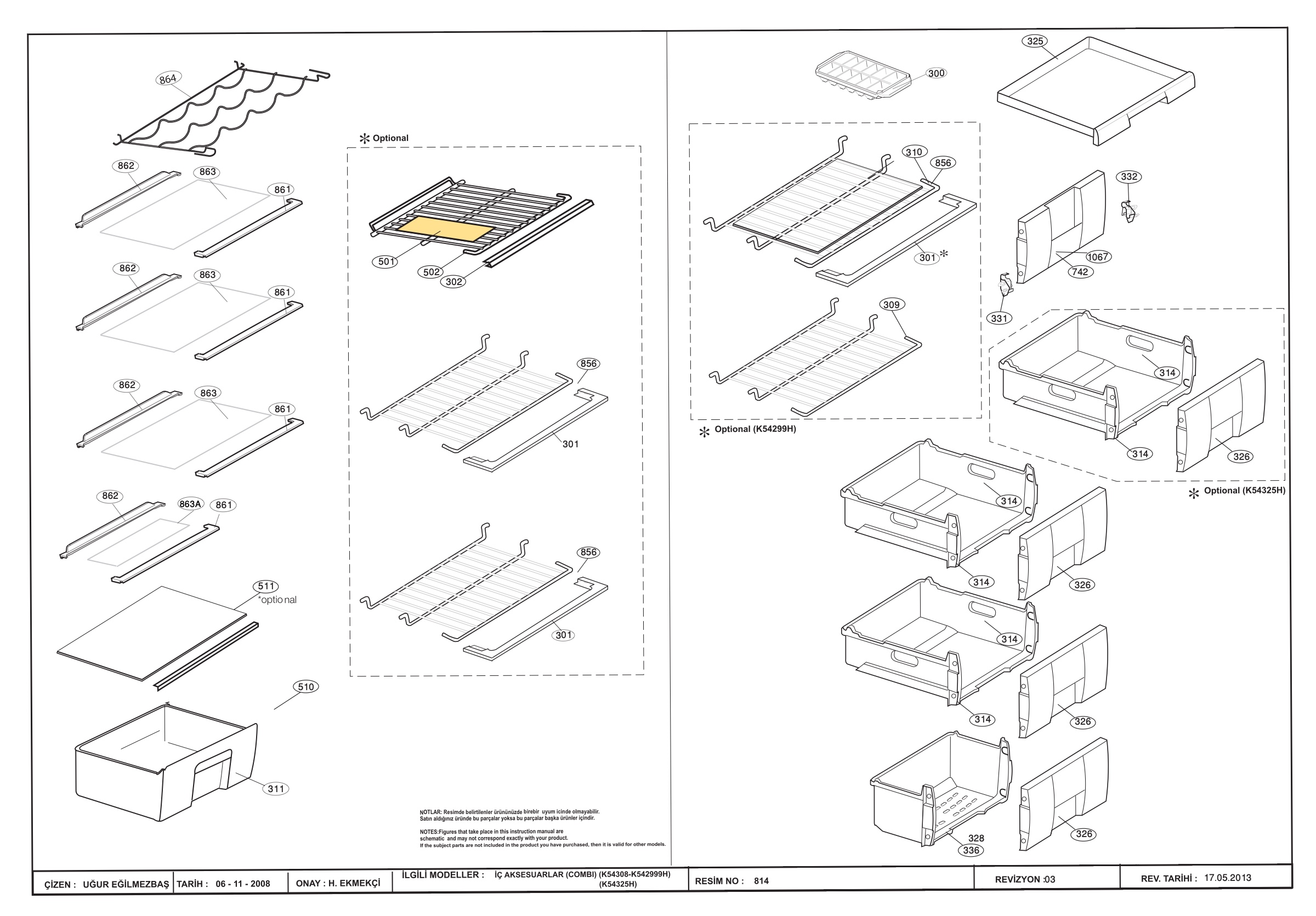 CABINET ACCESSORIES