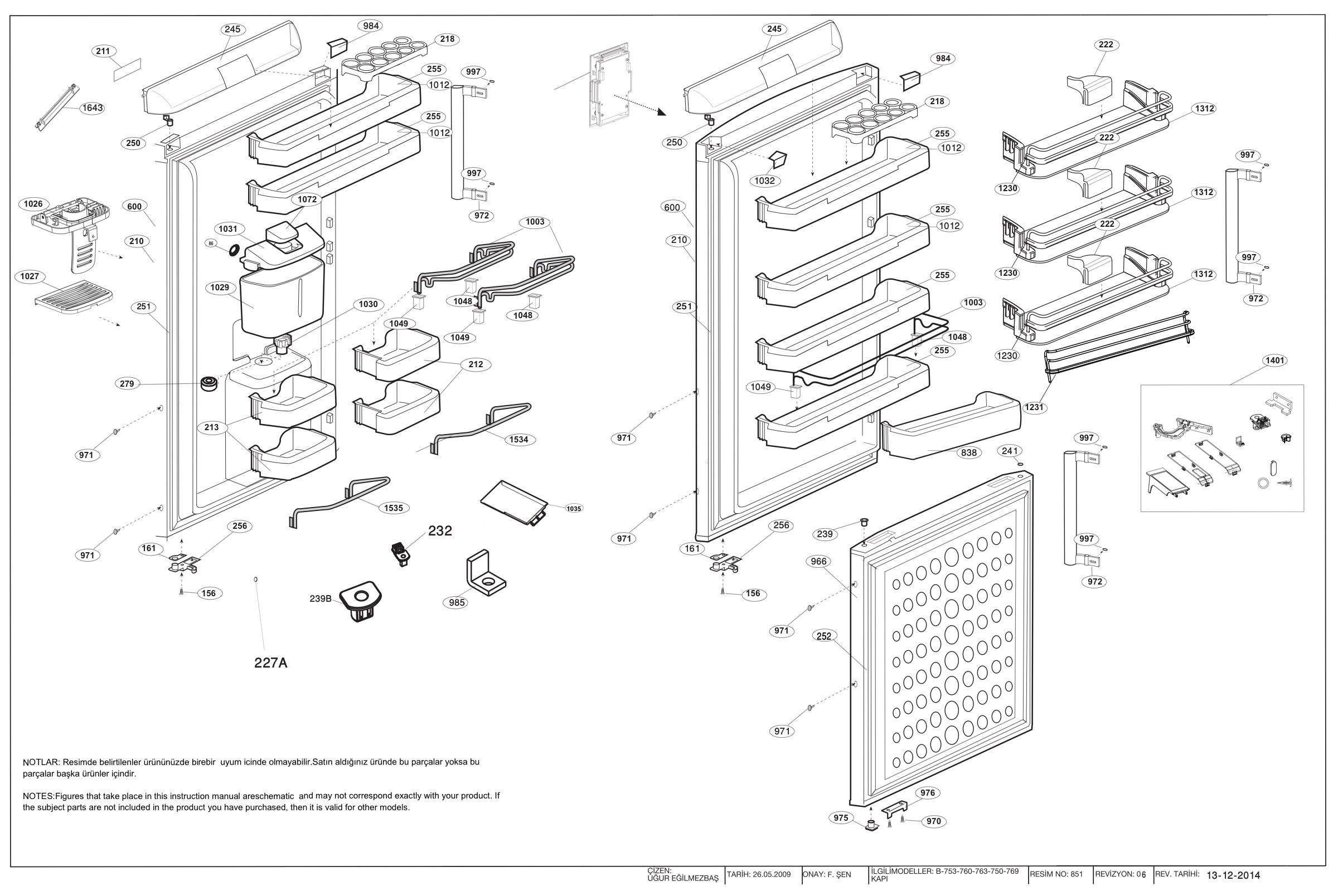 DOOR ACCESSORIES (B-760 )