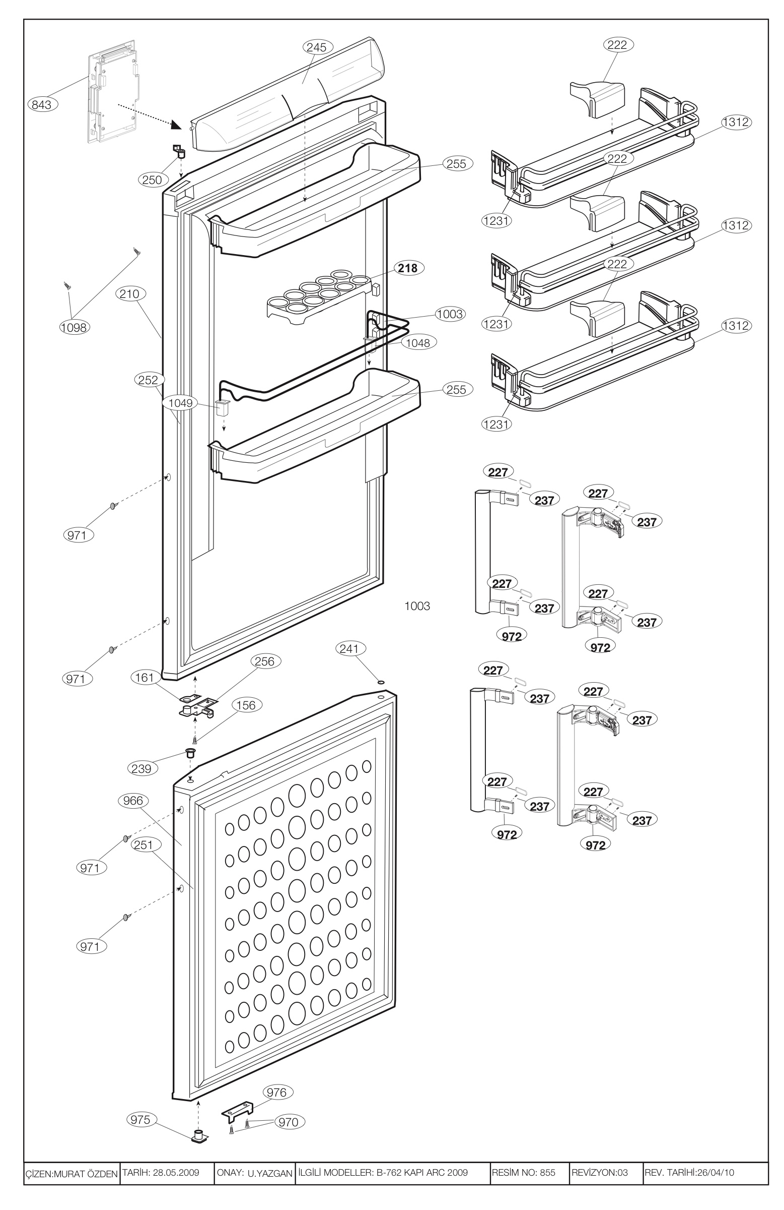 DOOR ACCESSORIES (B-762 )