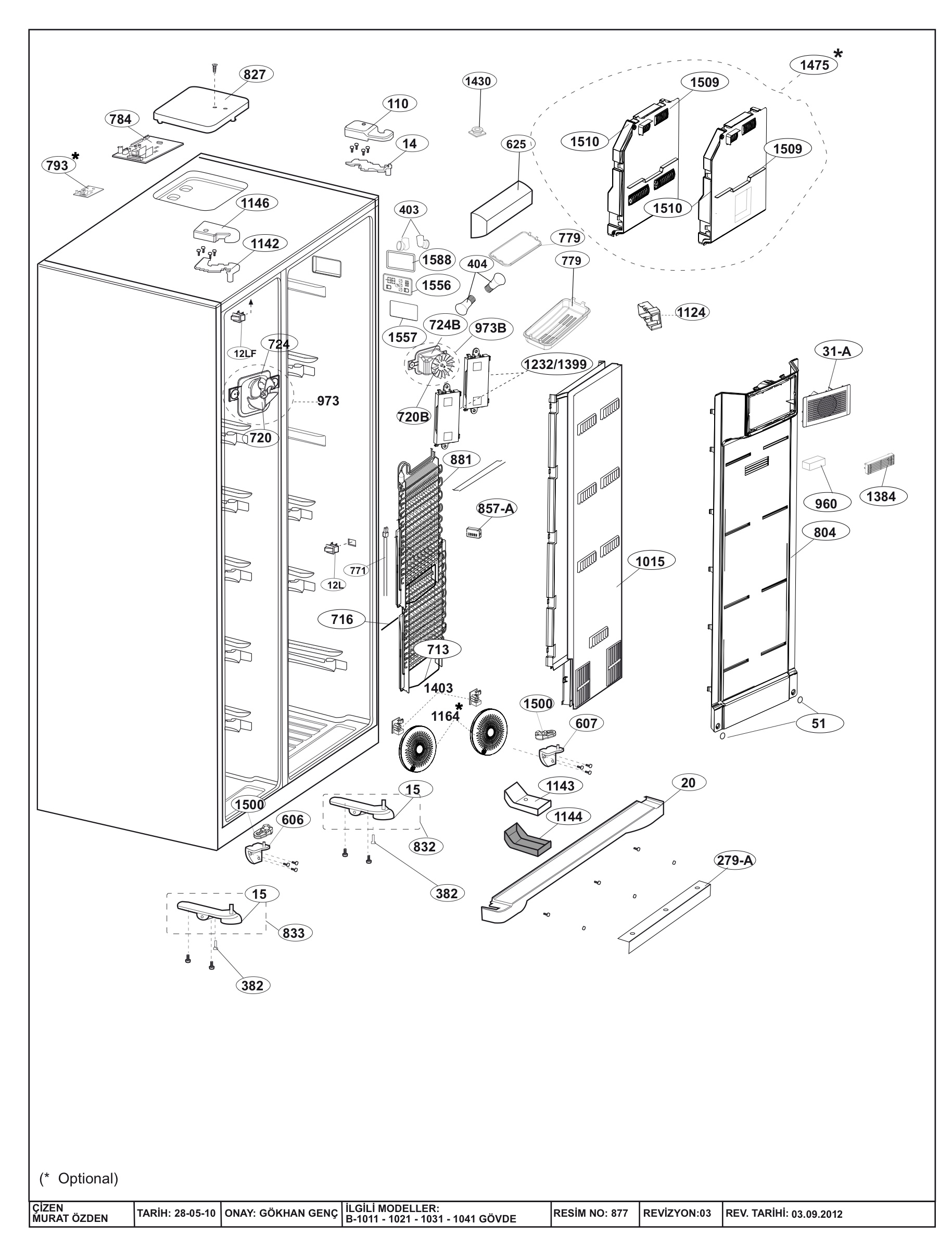 CABINET ASSEMBLY ( YSBS V1/ V2/ V3/ V4 )