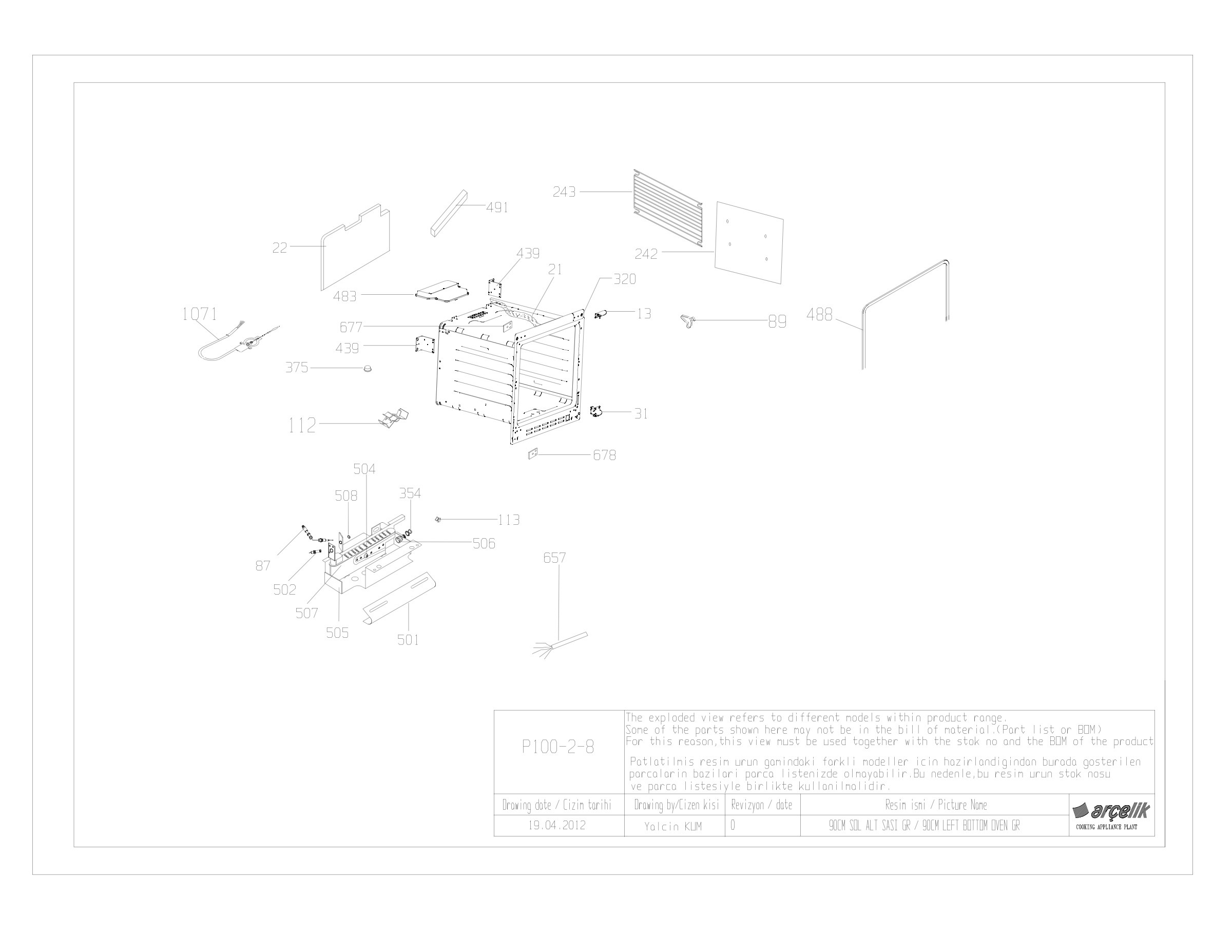 Leisure Cooker & Hob HJA5093 (7757586336) Spares