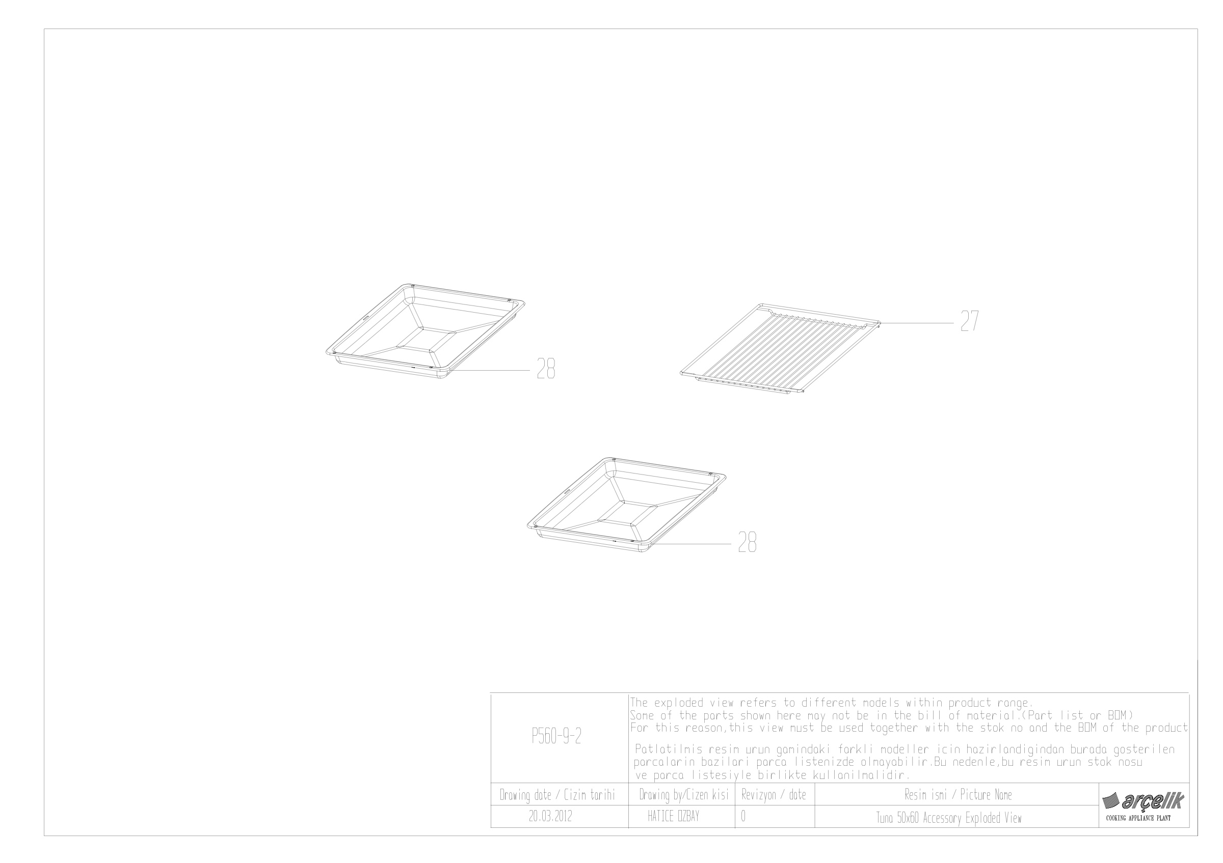 TUNA FS ACCESSORY GR EXPLODED VIEW