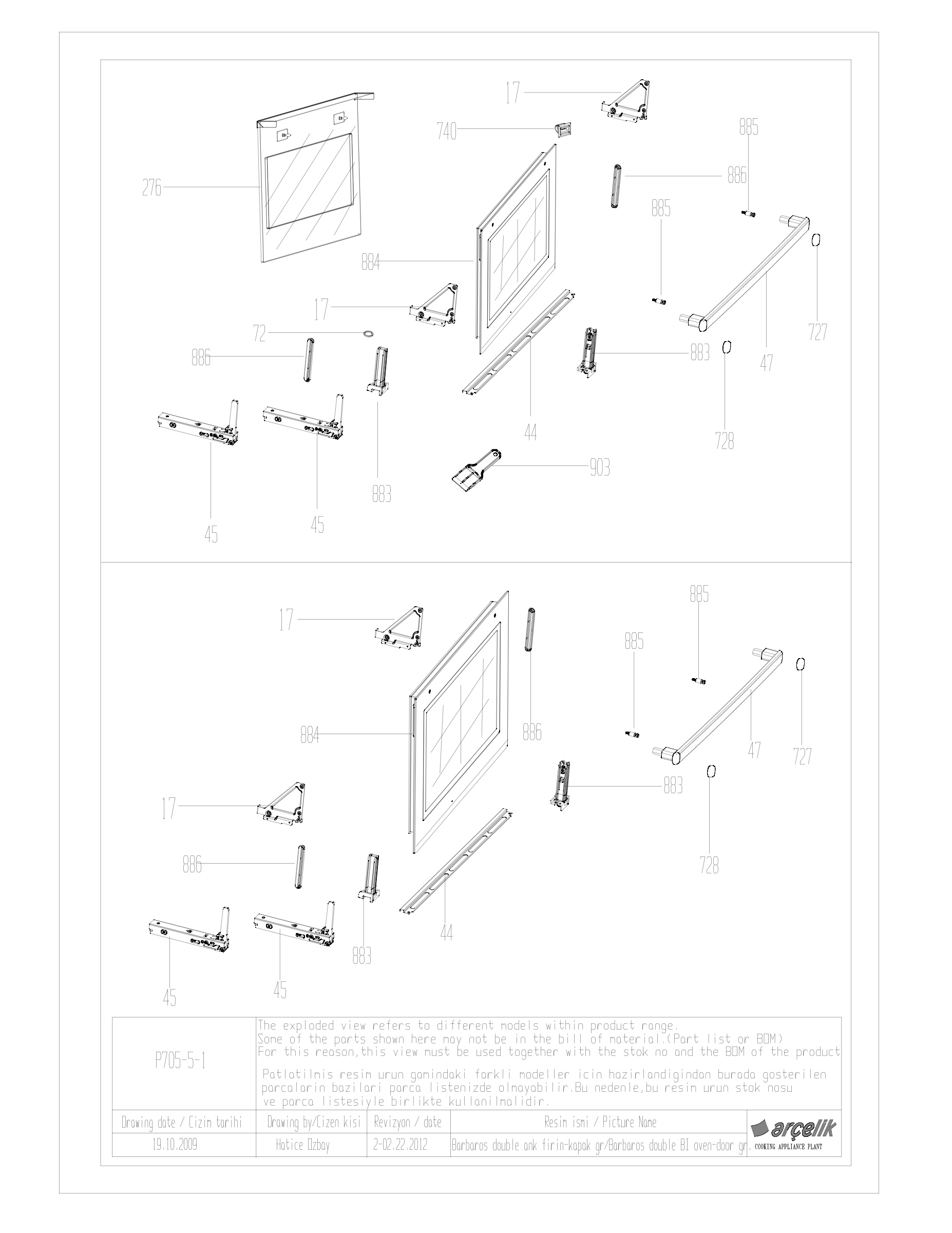 Barbaros double door gr.