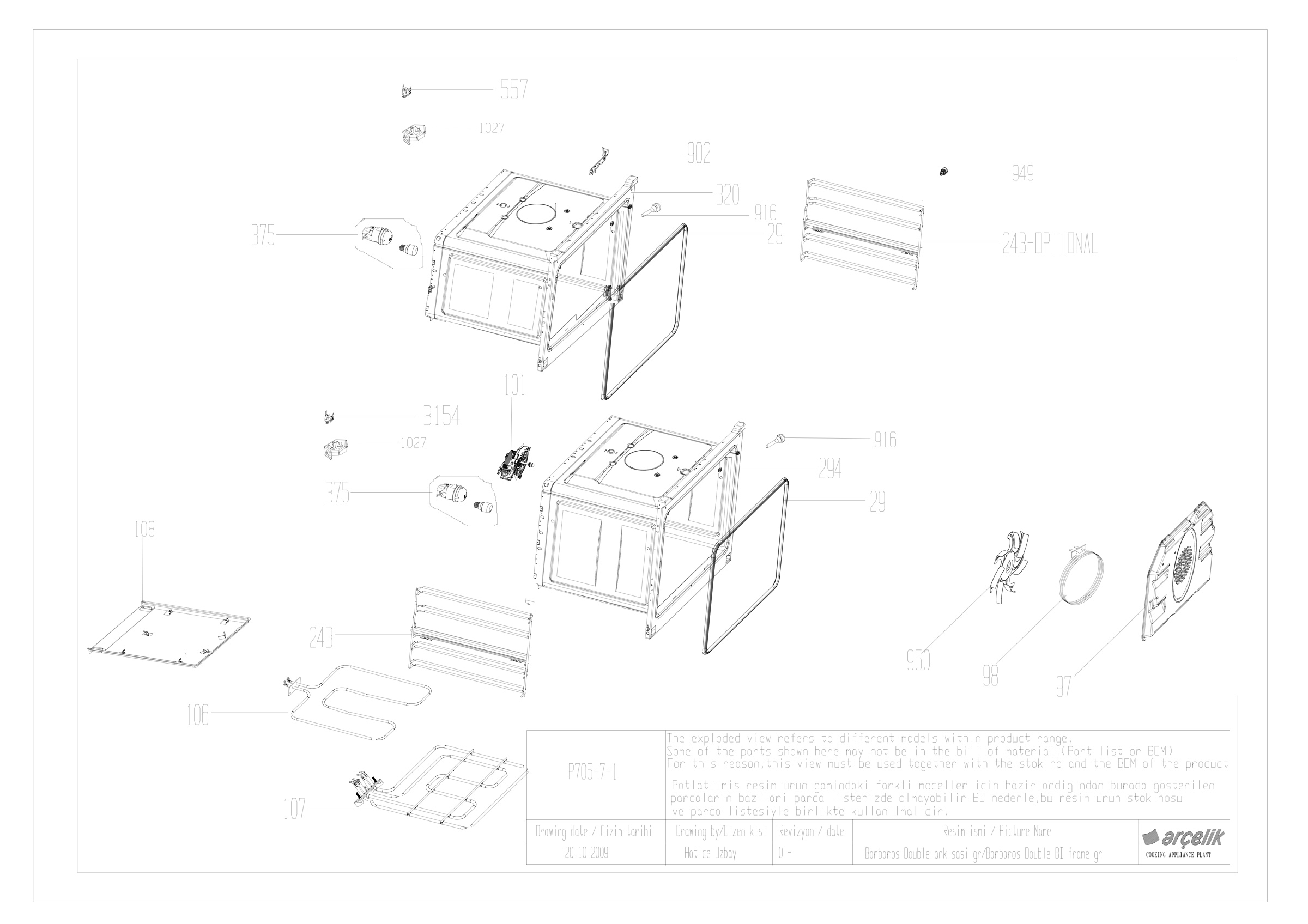 Barbaros double frame gr.