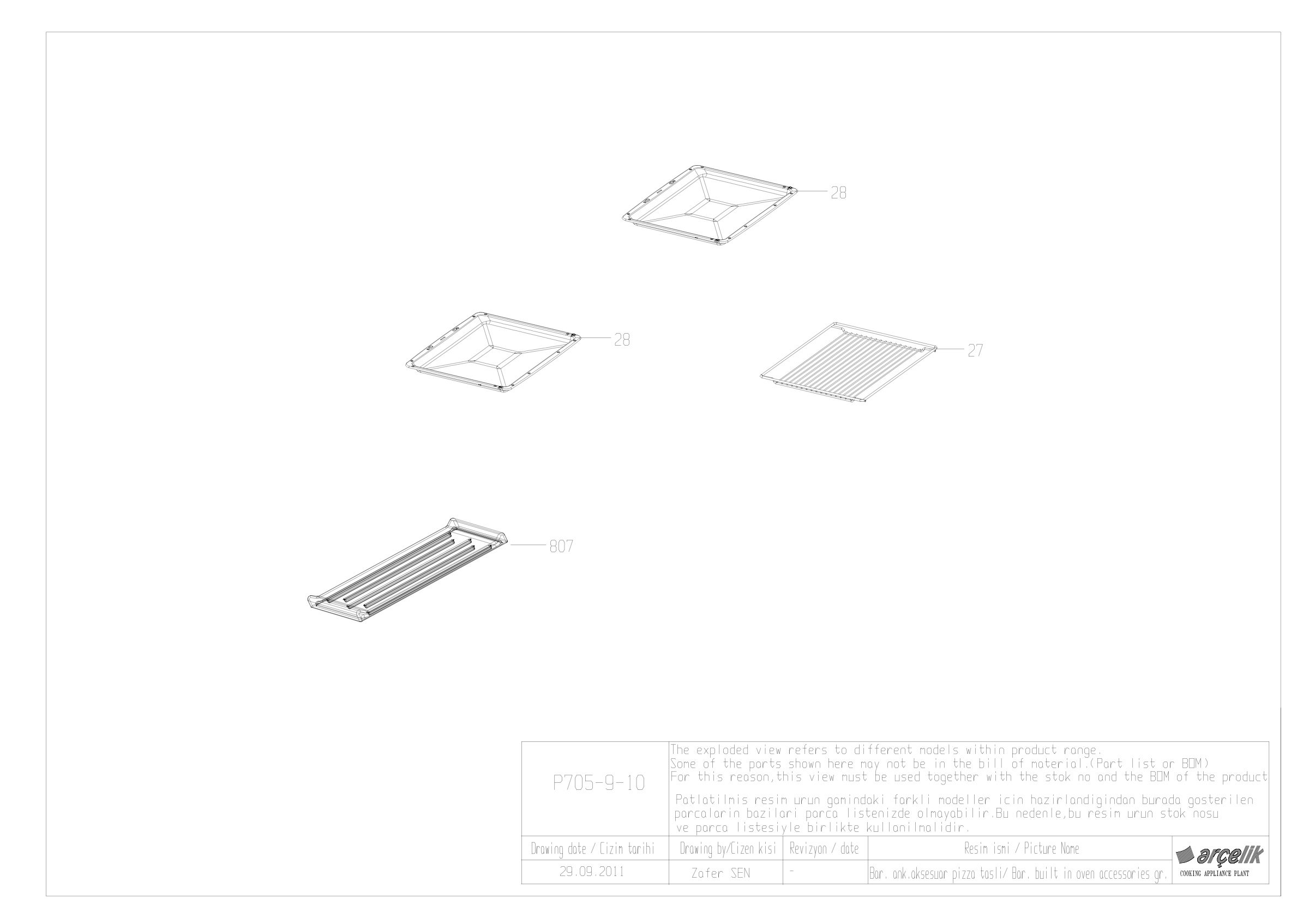 BARBAROS BI ACCESSORY GR EXPLODED VIEW