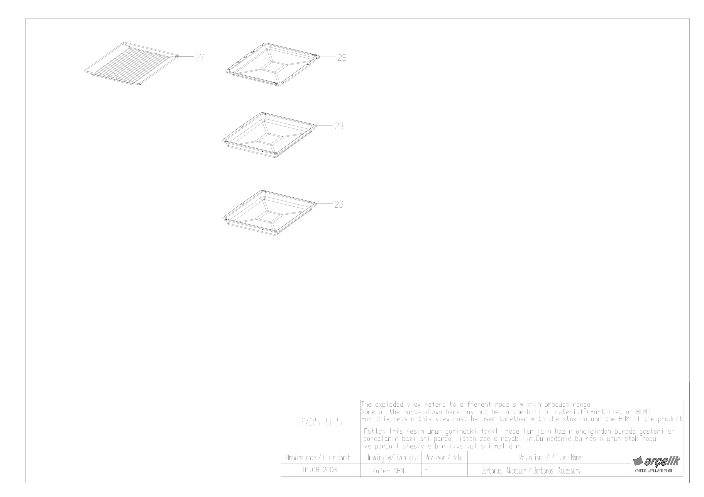 BARBAROS BI ACCESSORY GR EXPLODED VIEW