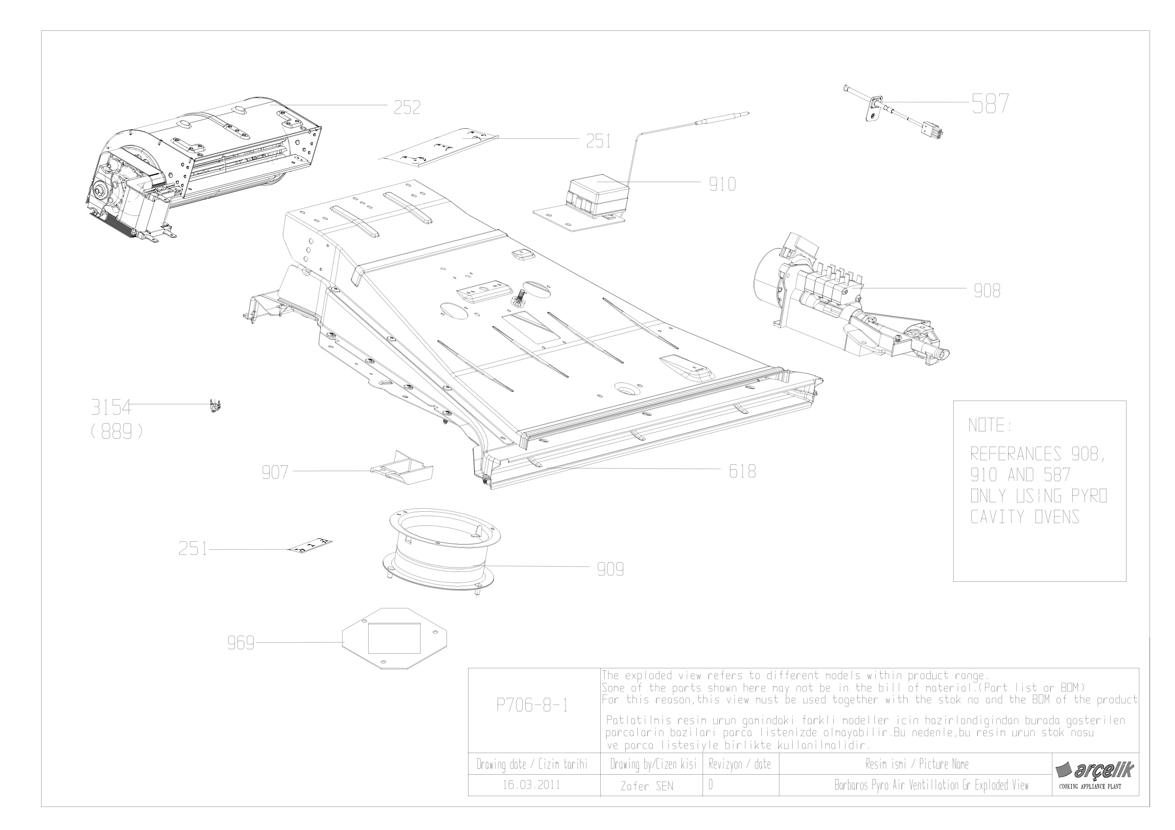 BARBAROS AIR VENTILLATION GR EXPLODED VIEW