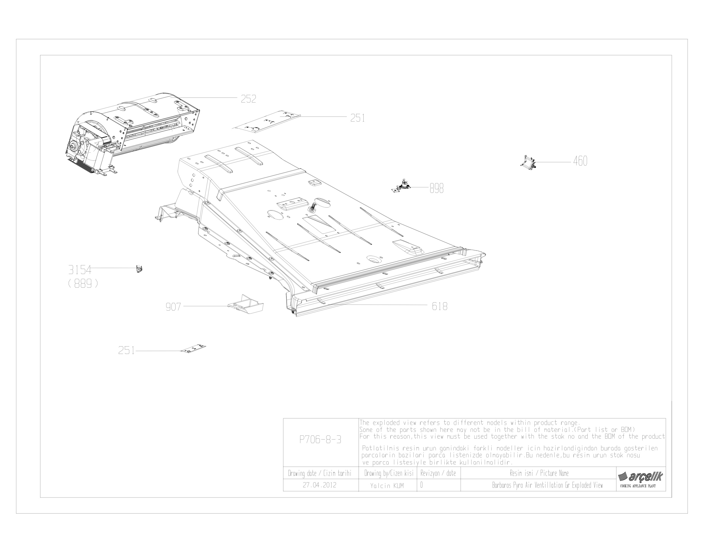 BARBOROS FS AIR VENTILLATION GR EXPLODED VIEW