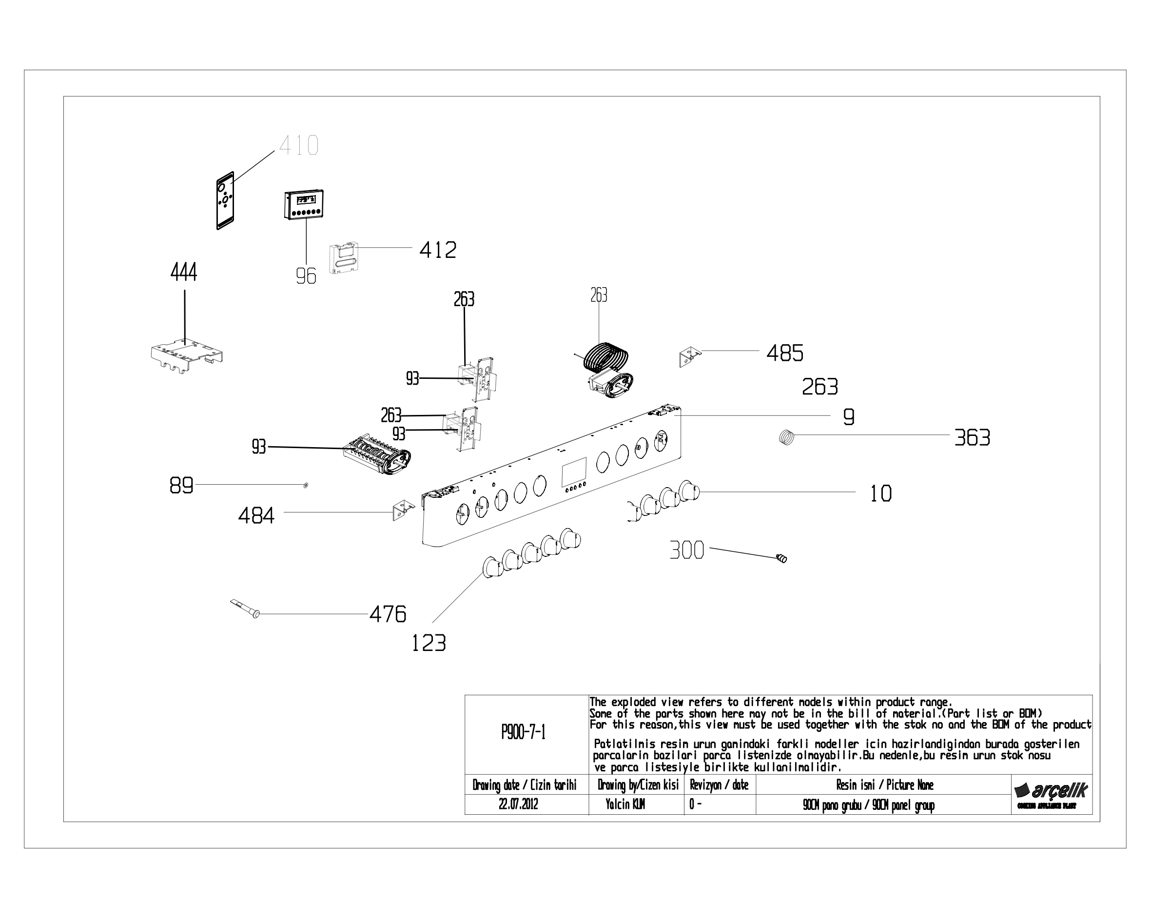 Leisure Cooker & Hob HJA5093 (7757586336) Spares