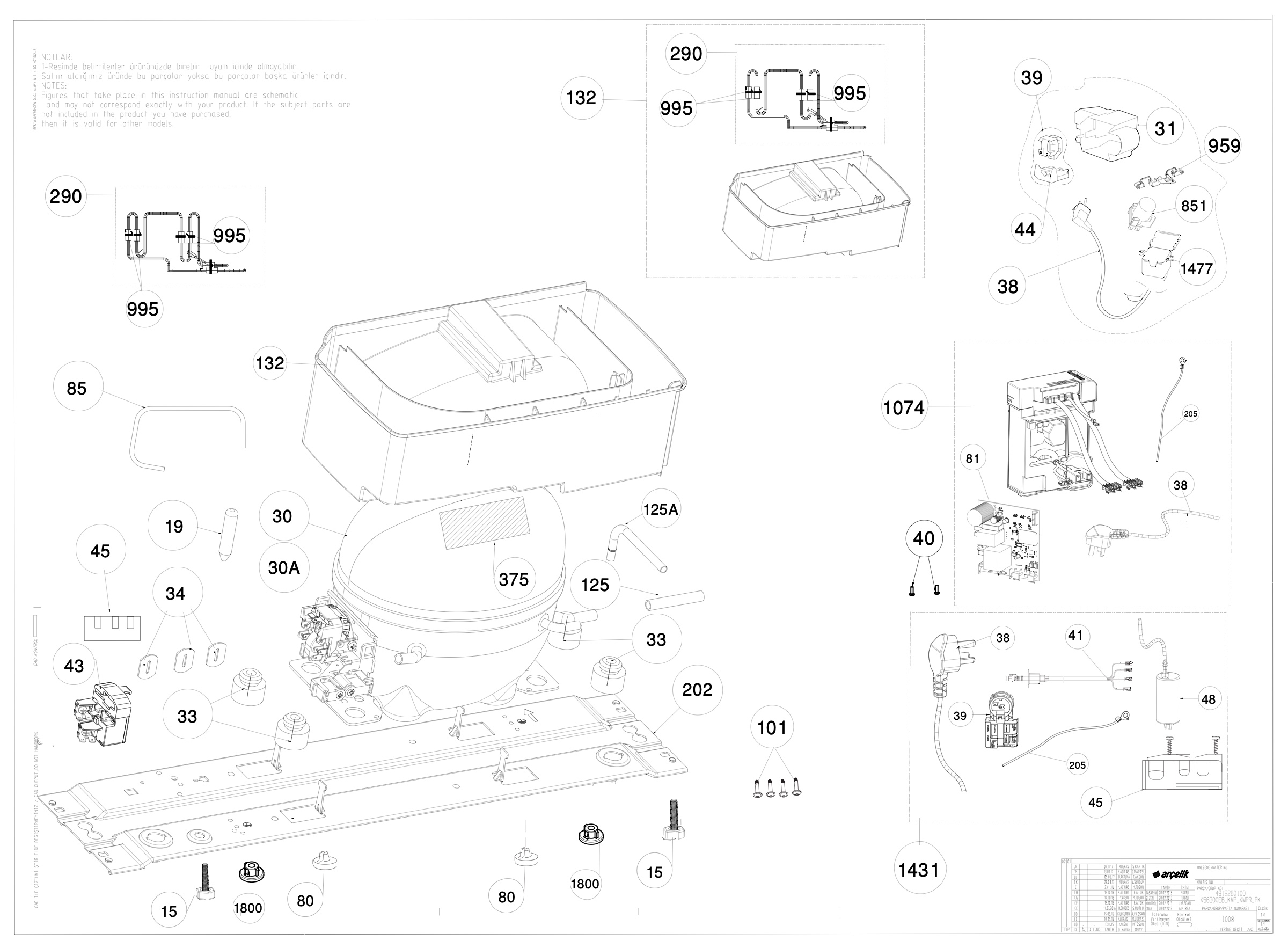 CCOMPRESSOR ASSY.OMPR. TERM. ASSEMBLY