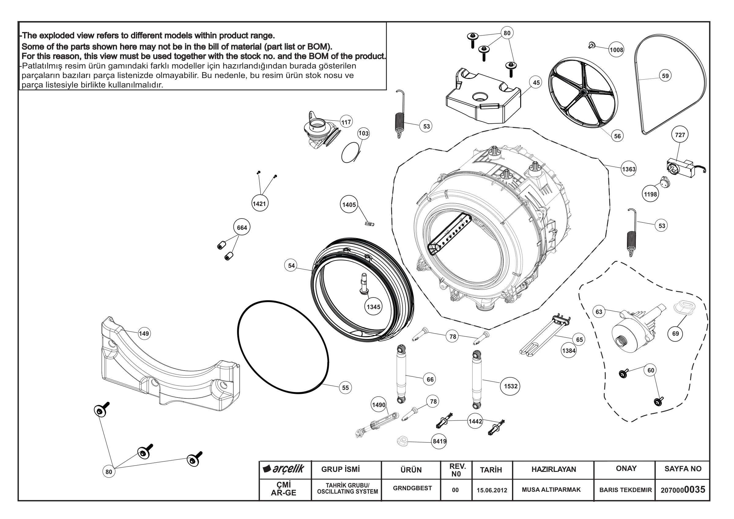 OSCILLATING SYSTEM