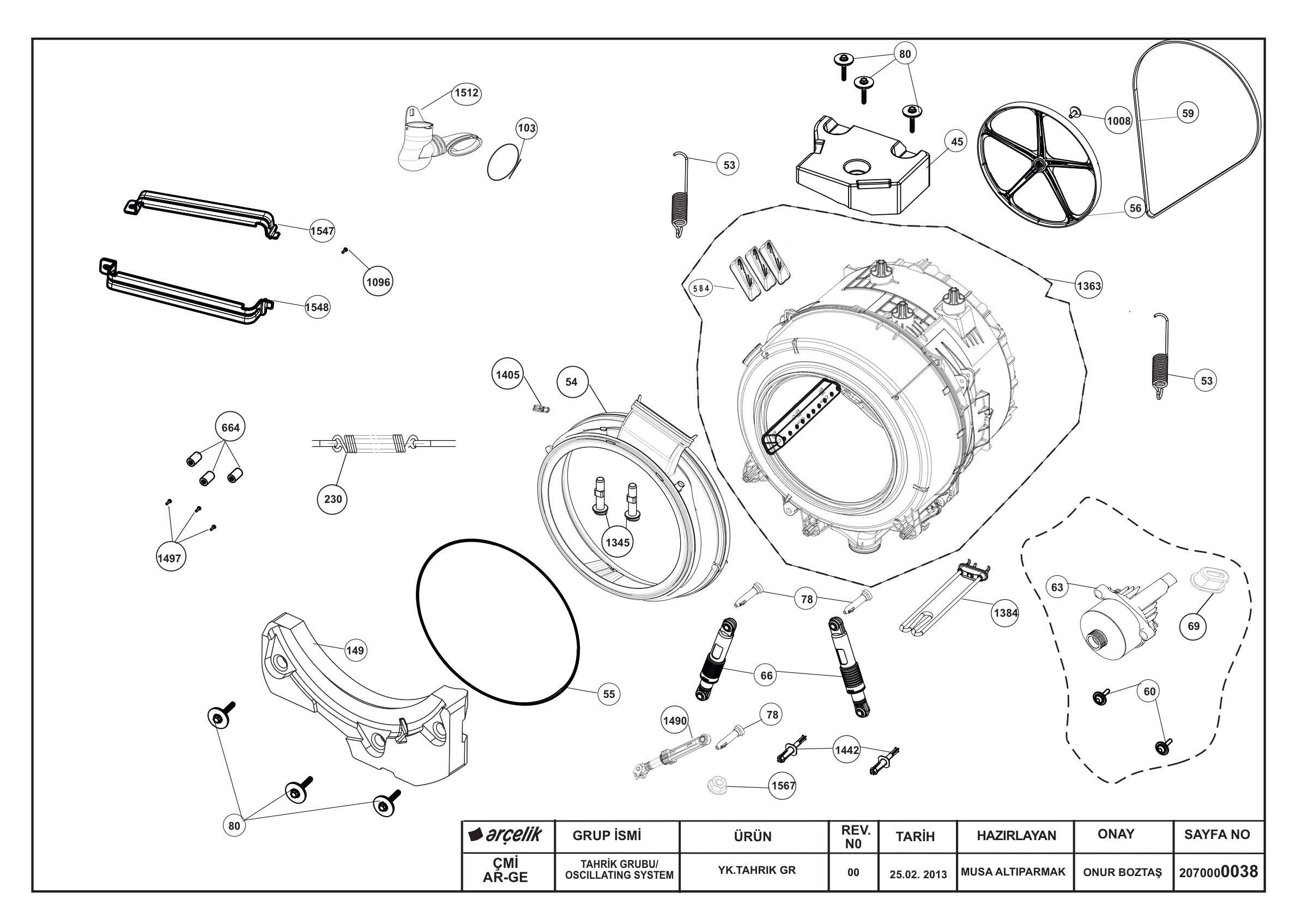 OSCILLATING SYSTEM